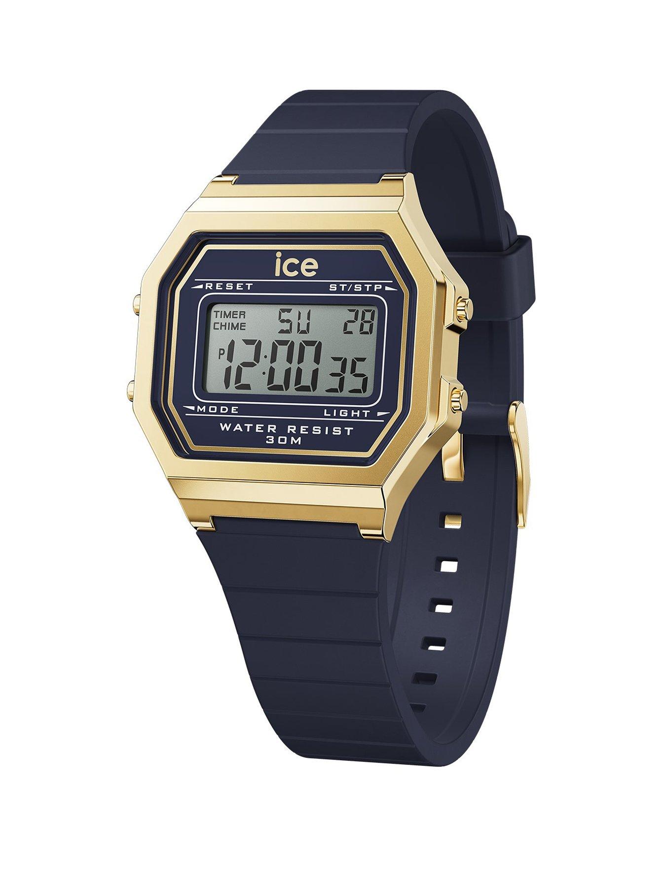  image of ice-watch-retro-digi-twilight-blue-dial-twilight-blue-silcone-strap-32mm-digital-watch