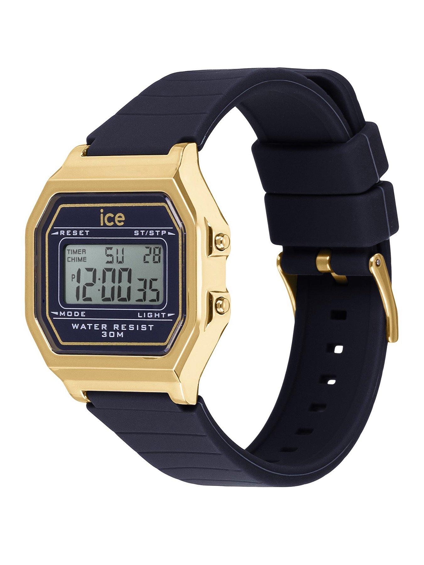  image of ice-watch-retro-digi-twilight-blue-dial-twilight-blue-silcone-strap-32mm-digital-watch