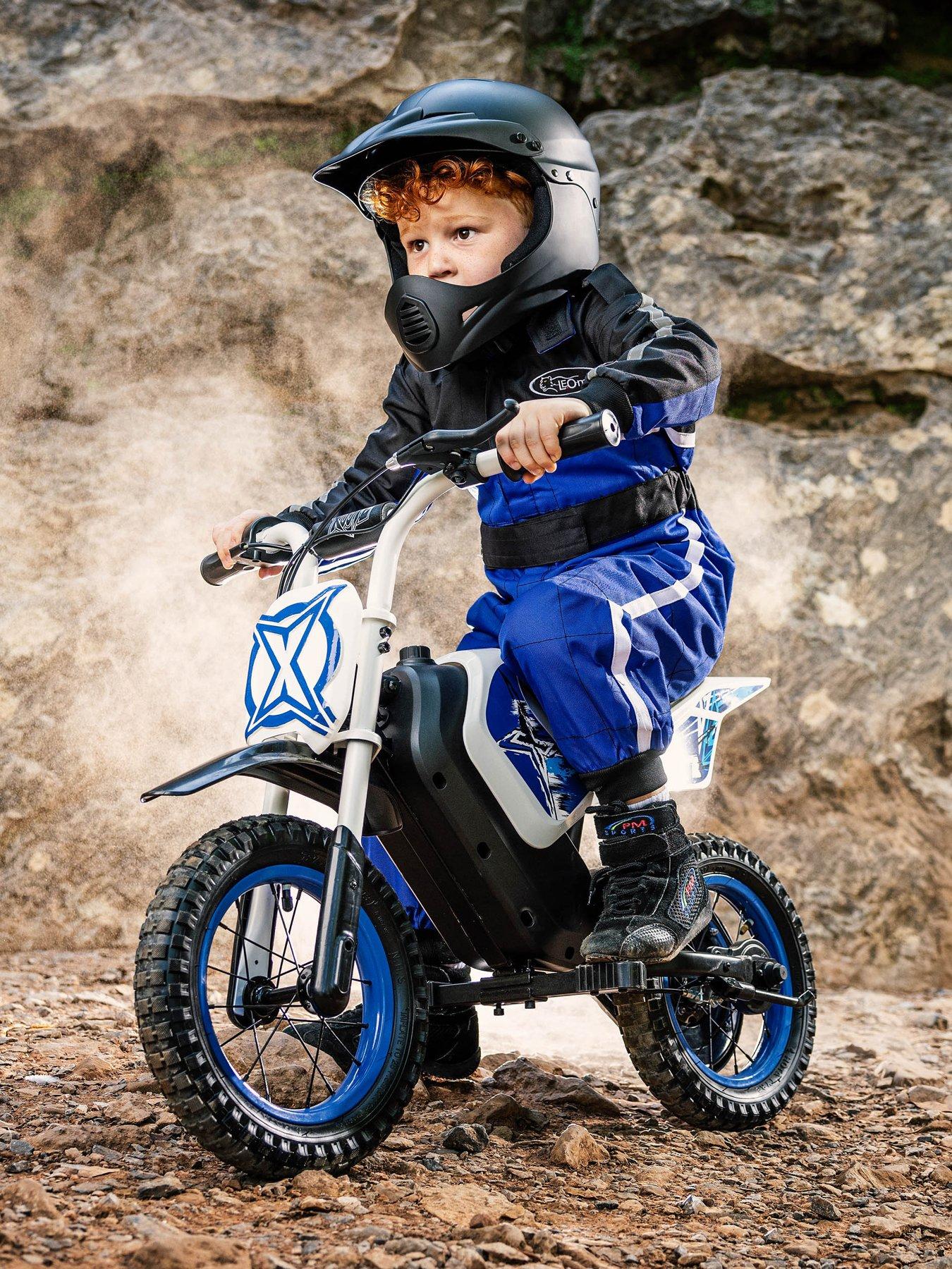 undefined Kids Cobolt Electric 12V Dirt Bike, Ride-On Motorbike