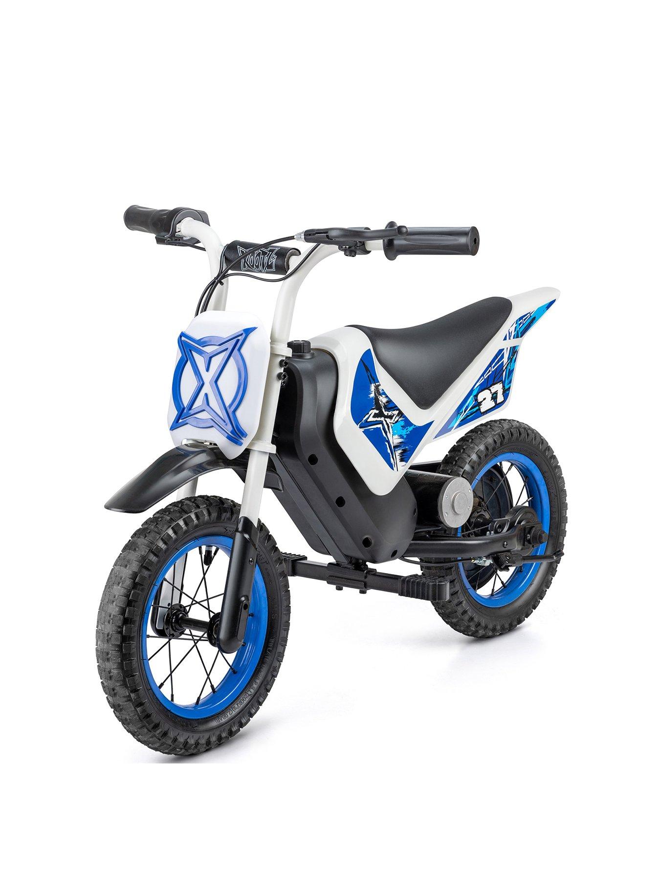 Image 2 of 7 of XOOTZ Kids Cobolt Electric 12V Dirt Bike, Ride-On Motorbike