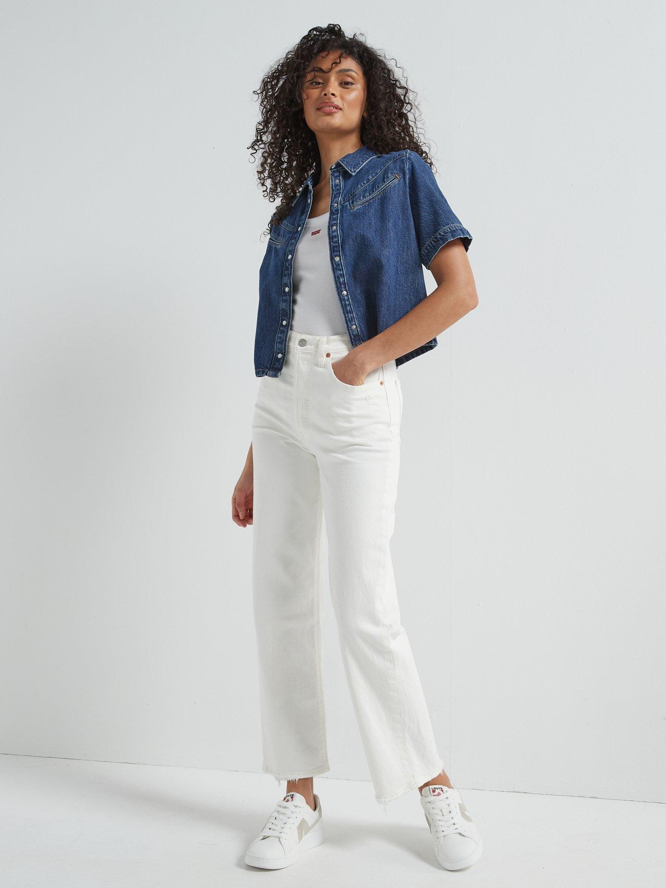Image 3 of 6 of Levi's Rinoa Camp Shirt - Sledge Sister - Blue