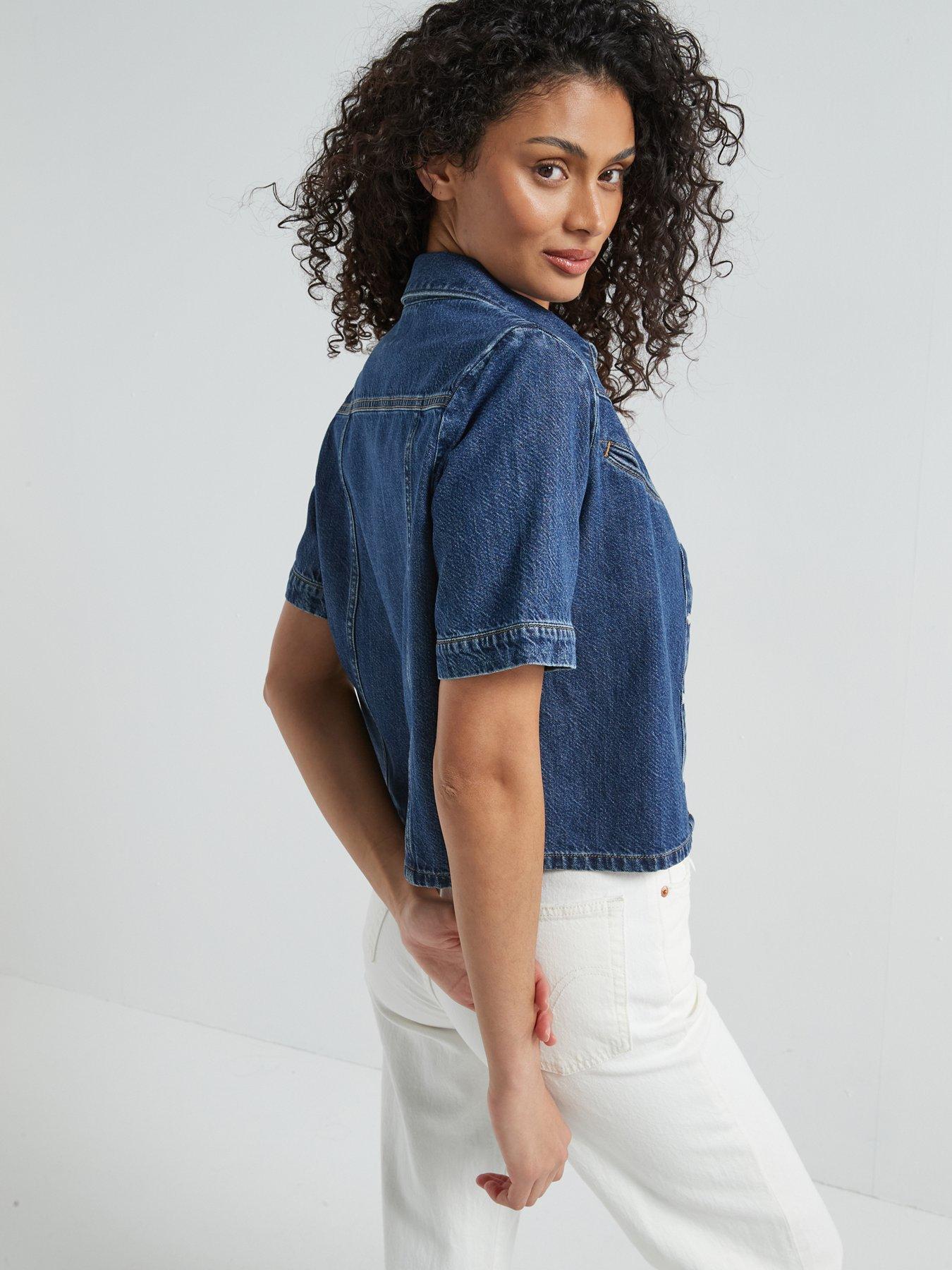 Image 5 of 6 of Levi's Rinoa Camp Shirt - Sledge Sister - Blue