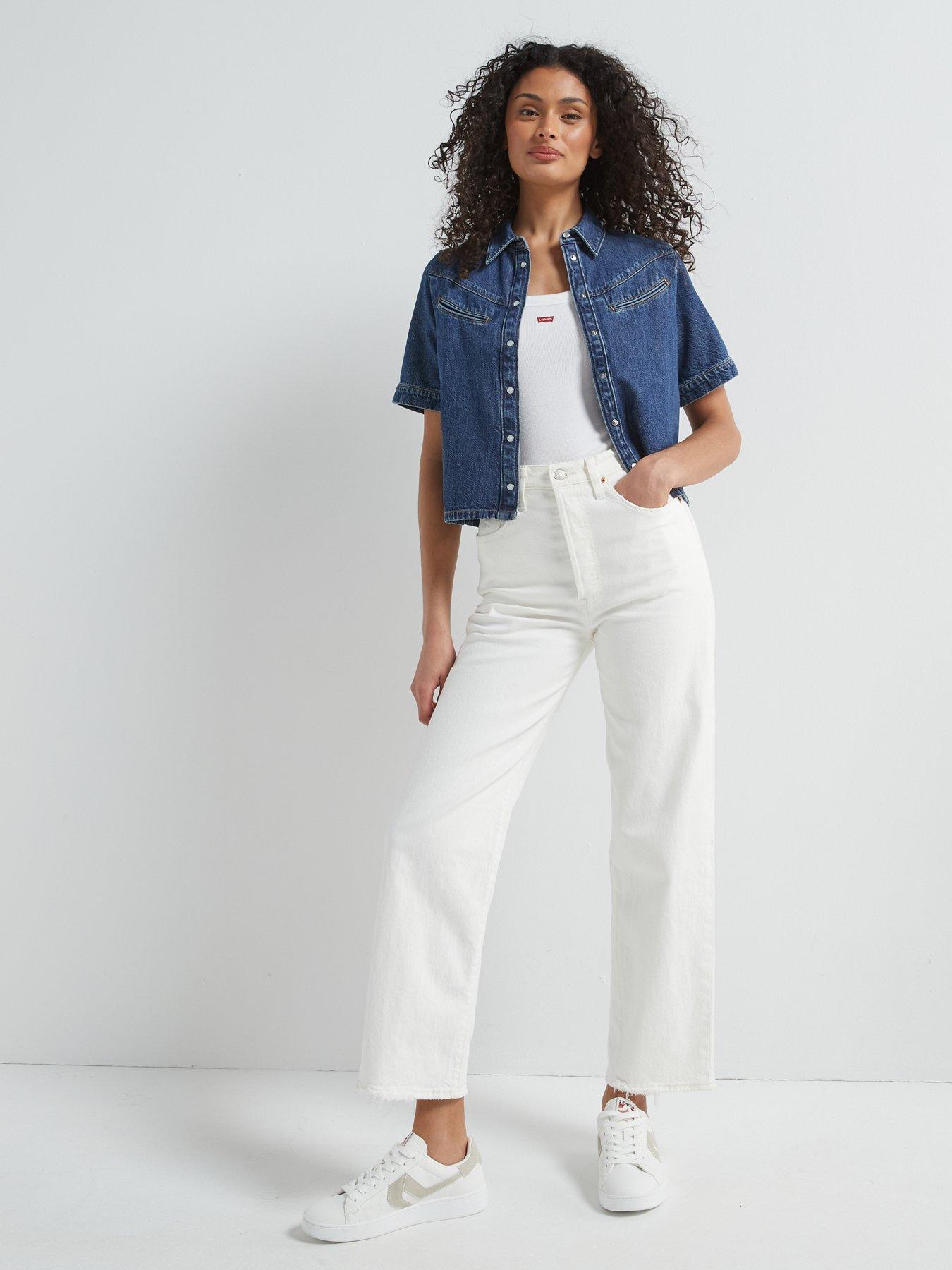 Image 6 of 6 of Levi's Rinoa Camp Shirt - Sledge Sister - Blue