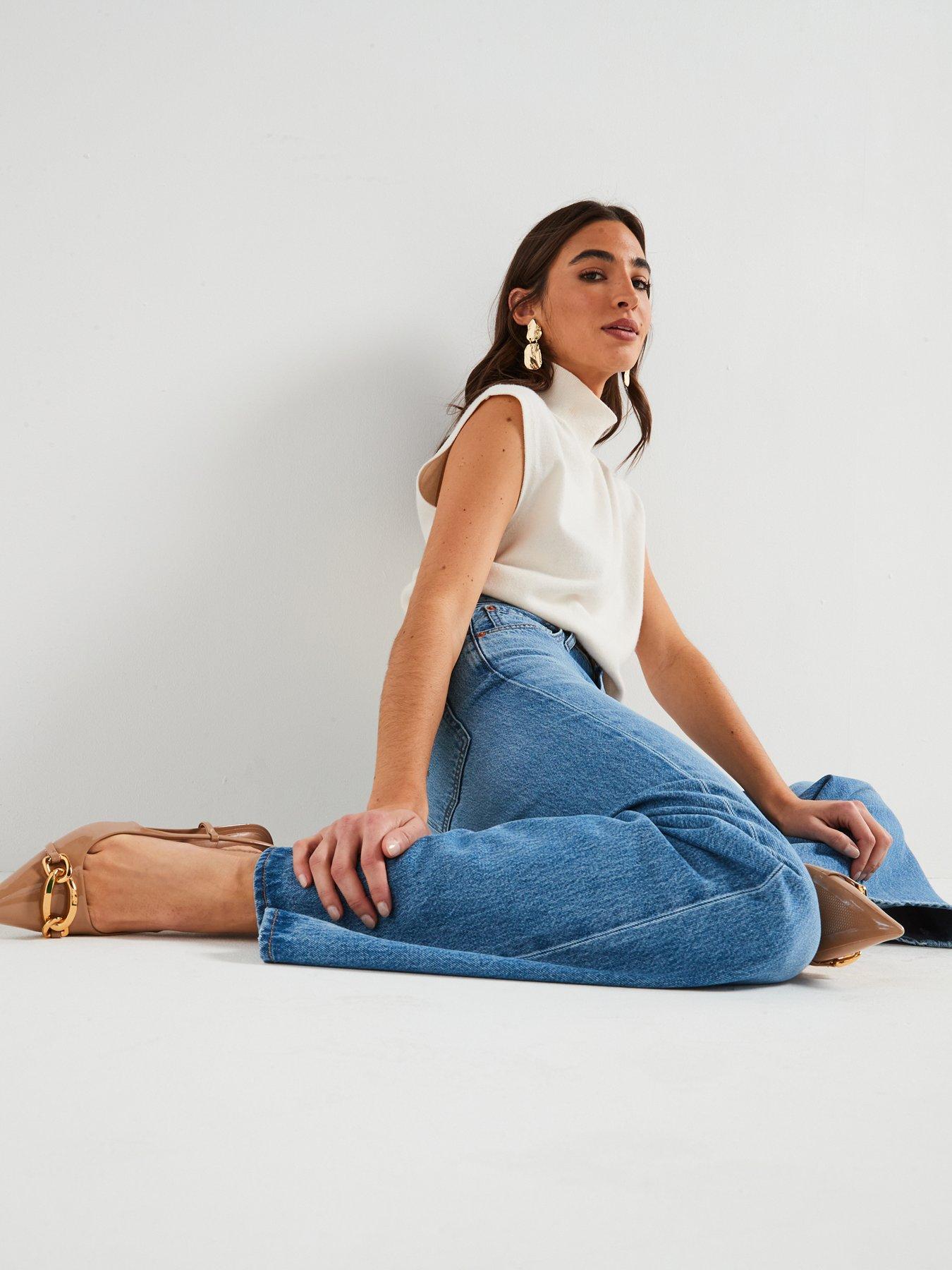  image of levis-ribcage-wide-leg-jeans-not-the-same-blue