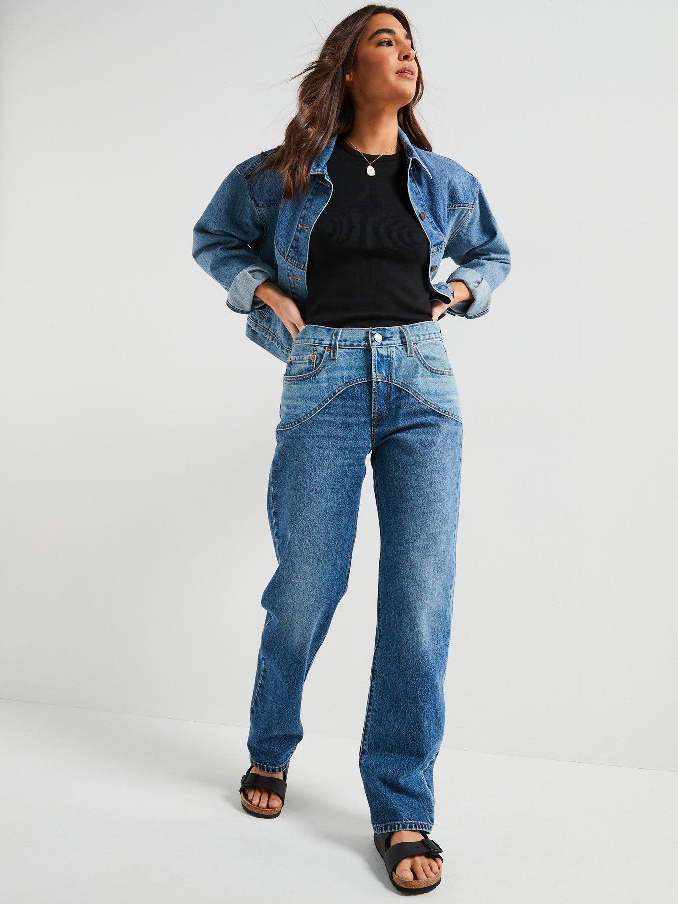  image of levis-501reg-90s-western-jeans-ironic-iconic-blue