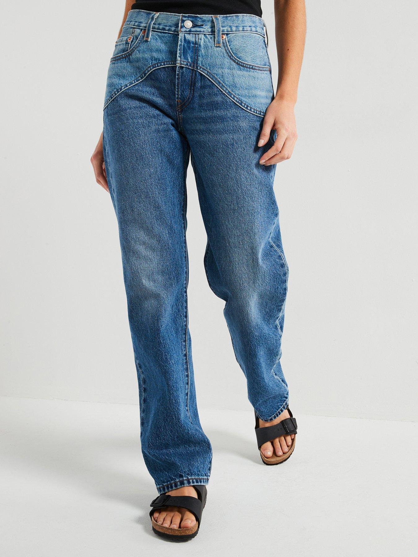  image of levis-501reg-90s-western-jeans-ironic-iconic-blue