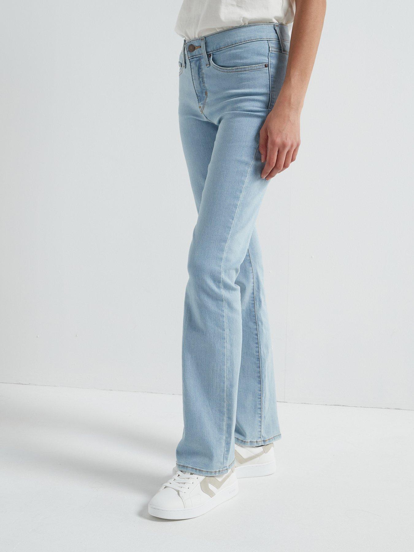Image 1 of 6 of Levi's 315&trade; Shaping Bootcut Jeans - Different Route Blue