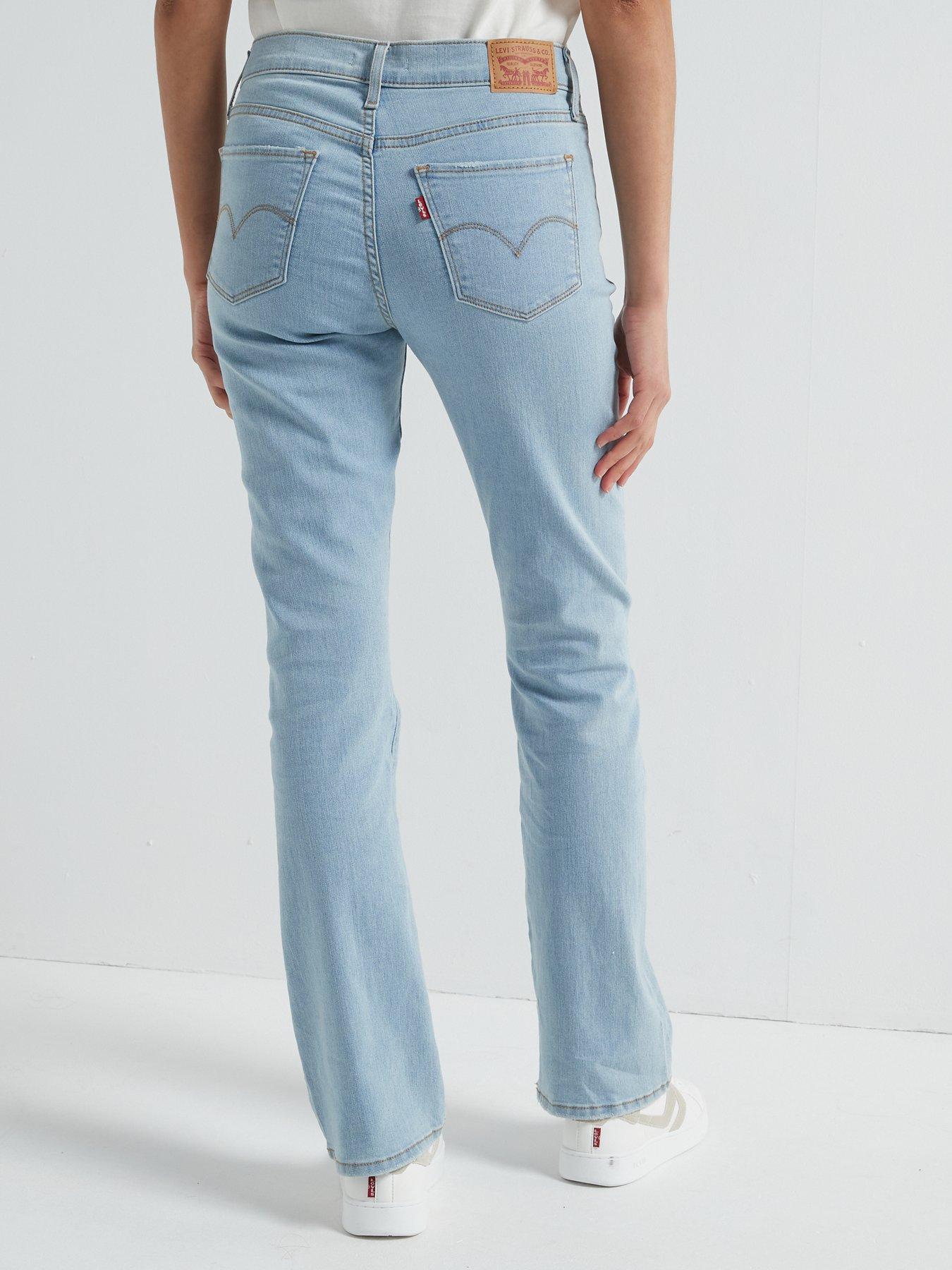 Image 2 of 6 of Levi's 315&trade; Shaping Bootcut Jeans - Different Route Blue