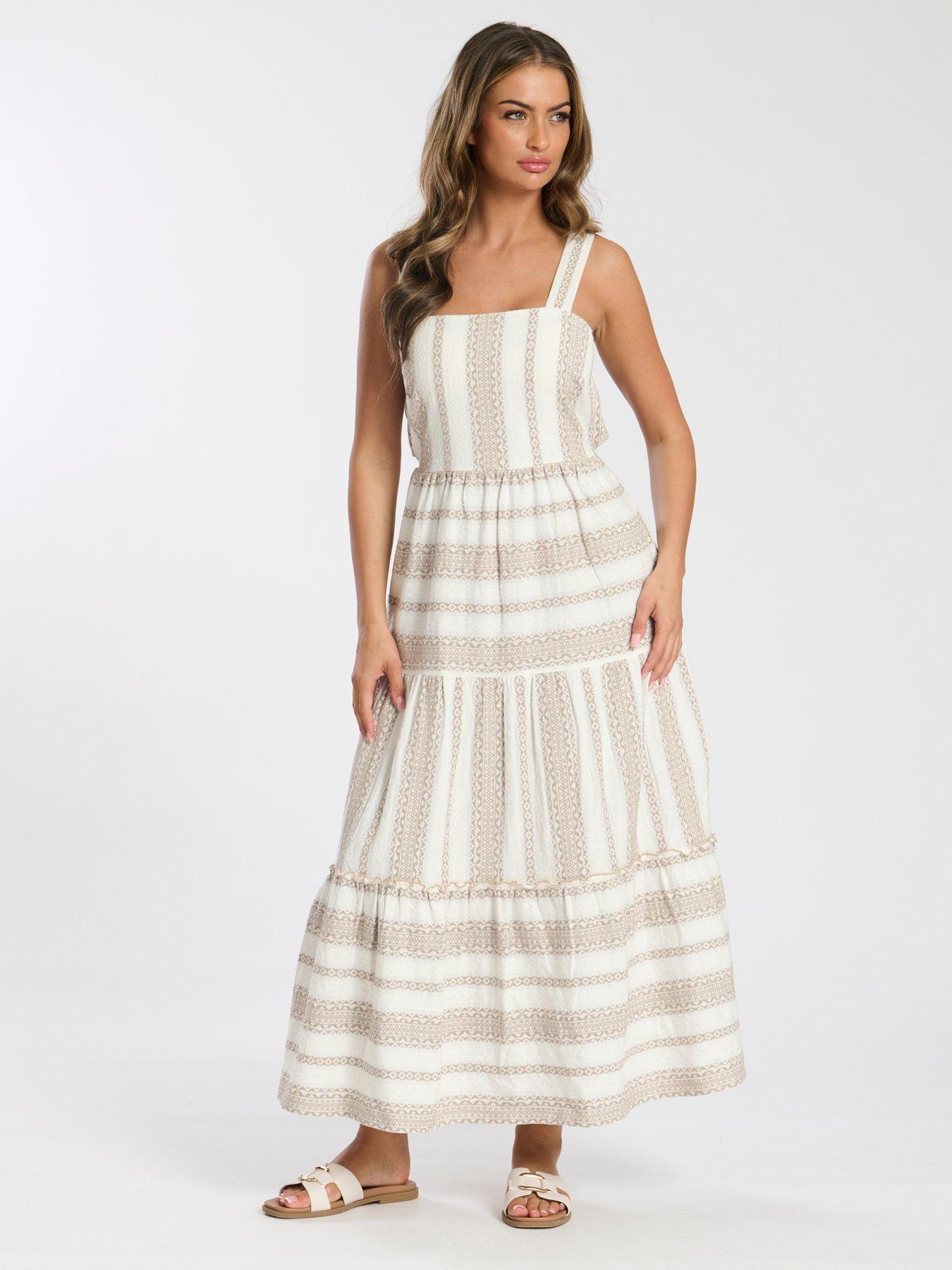 south-beach-square-neck-jacquard-maxi-dress-beige