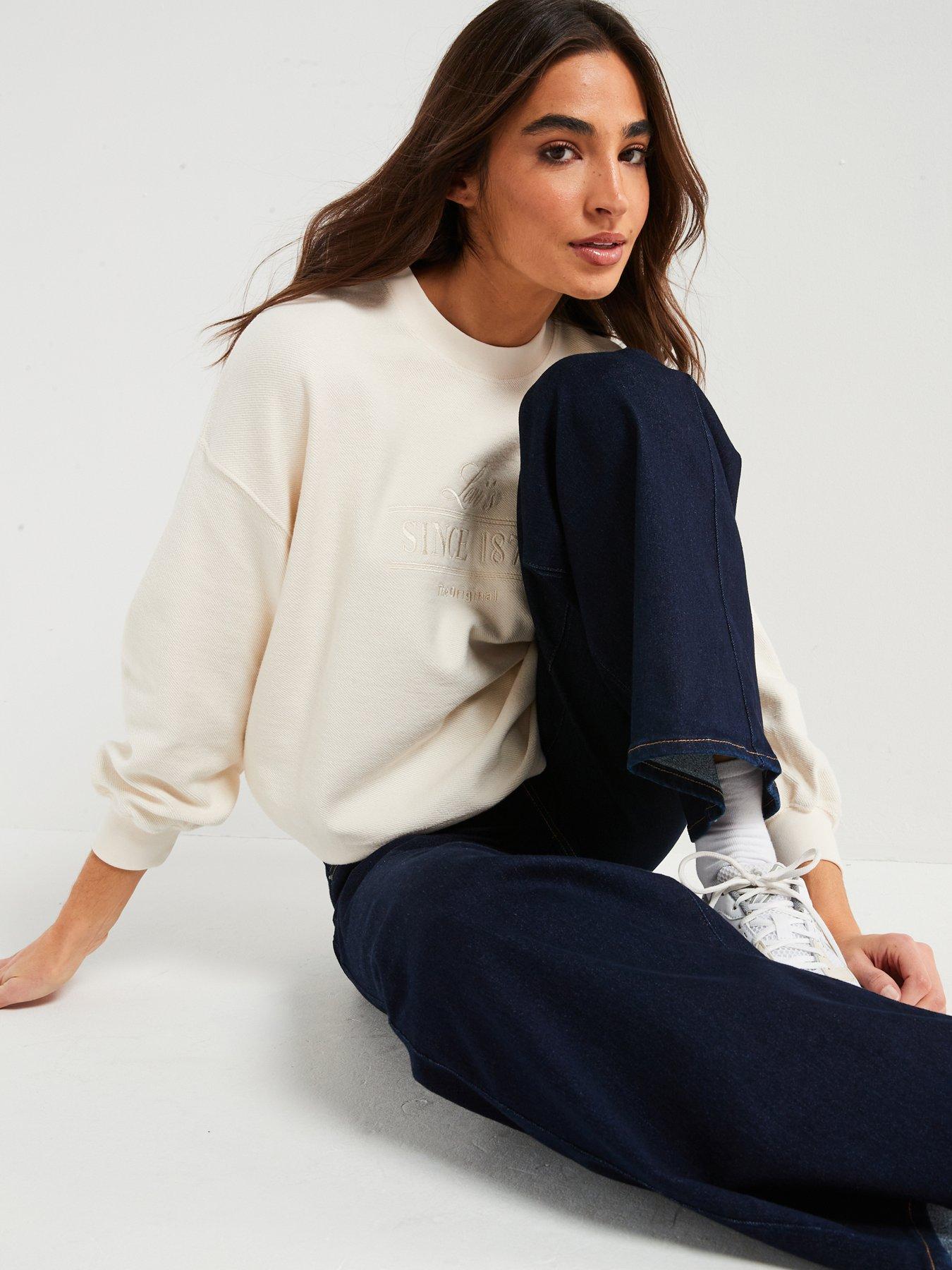  image of levis-318trade-shaping-wide-leg-jeans-darkest-sky