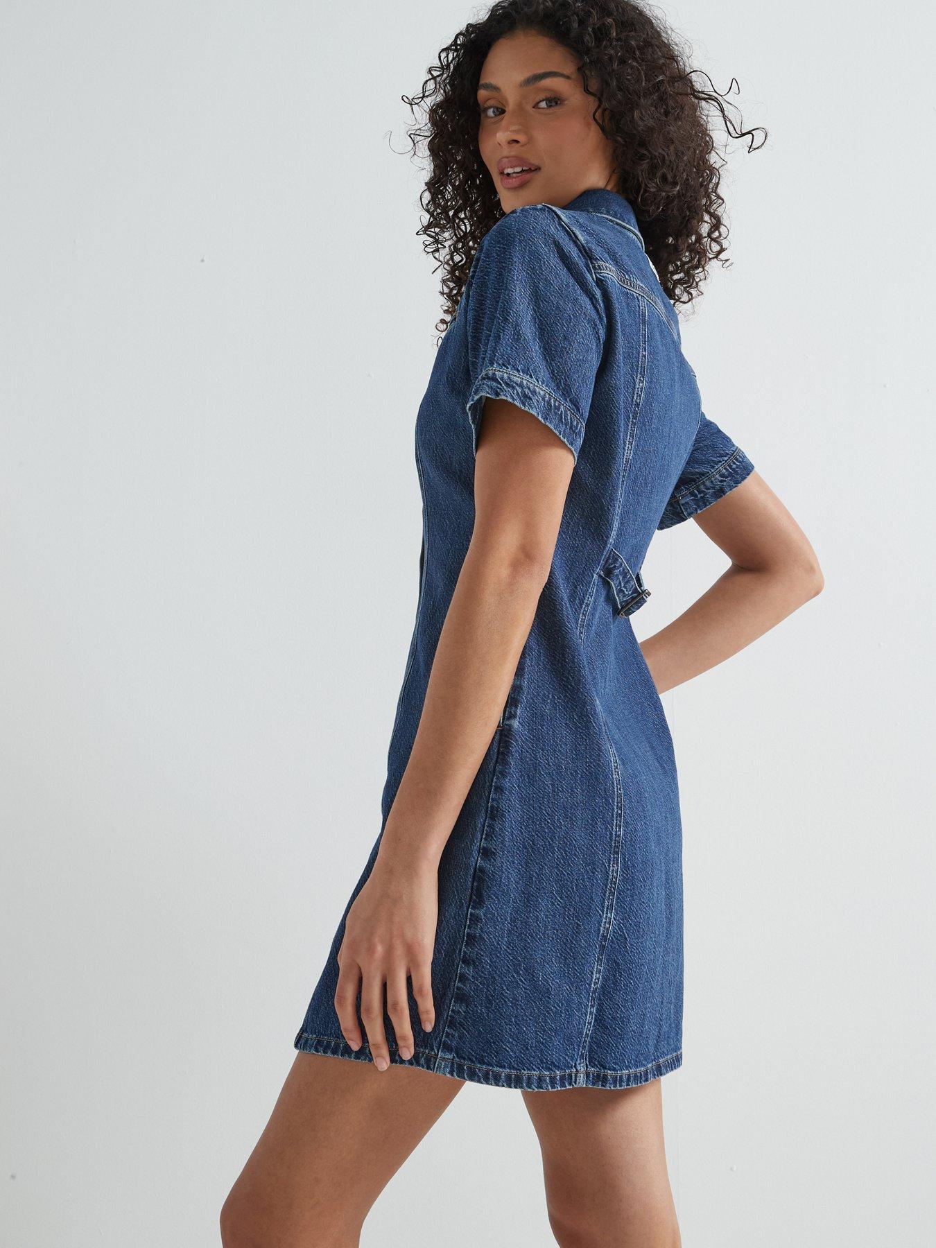 levi denim dress Levi Mini Dress main image 1