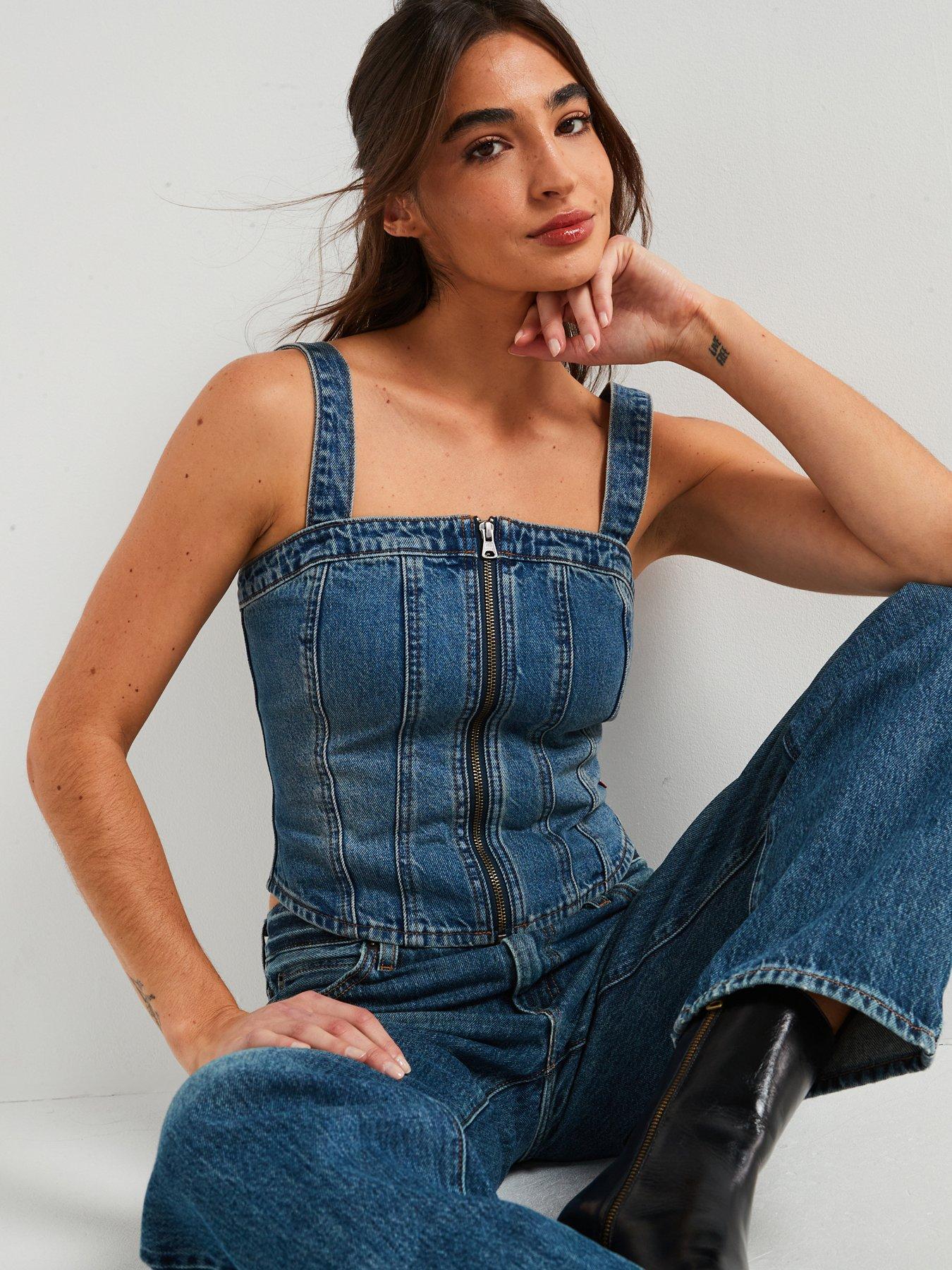 undefined Sculpted Bustier Top - Verified Vintage Bustier