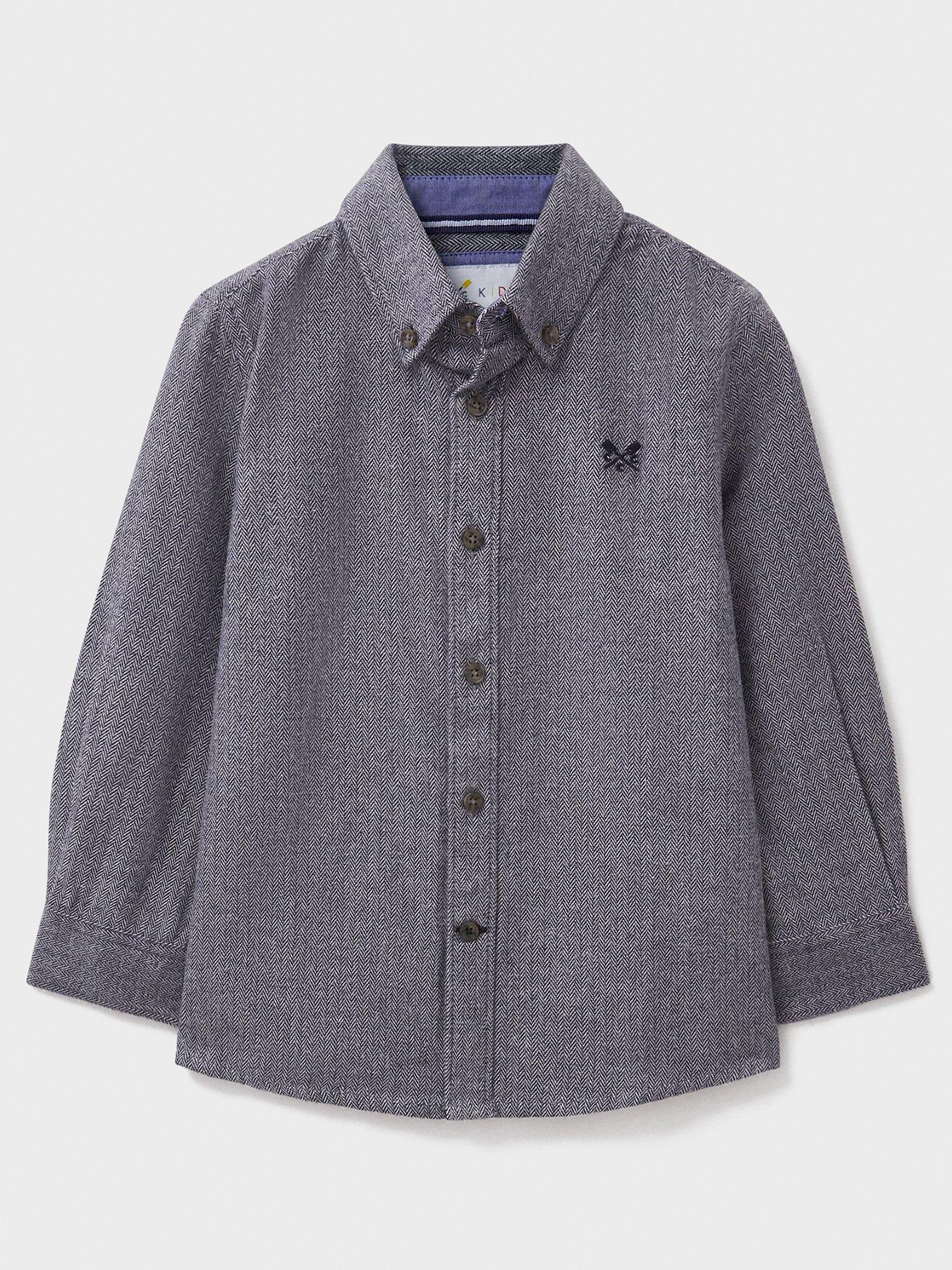 crew-clothing-boys-long-sleeve-herringbone-flannel-shirt-grey