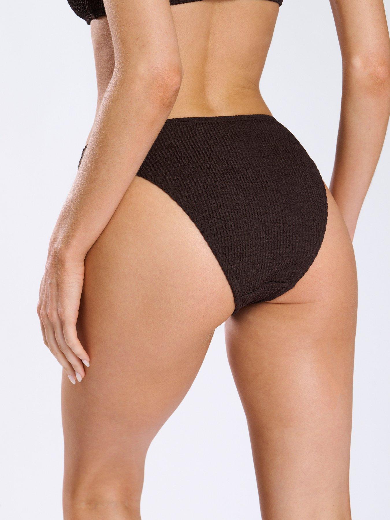  image of south-beach-crinkle-ring-side-brief-brown