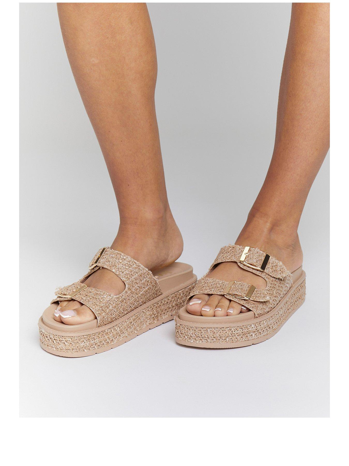 south-beach-double-buckle-platform-wedges-gold-sand
