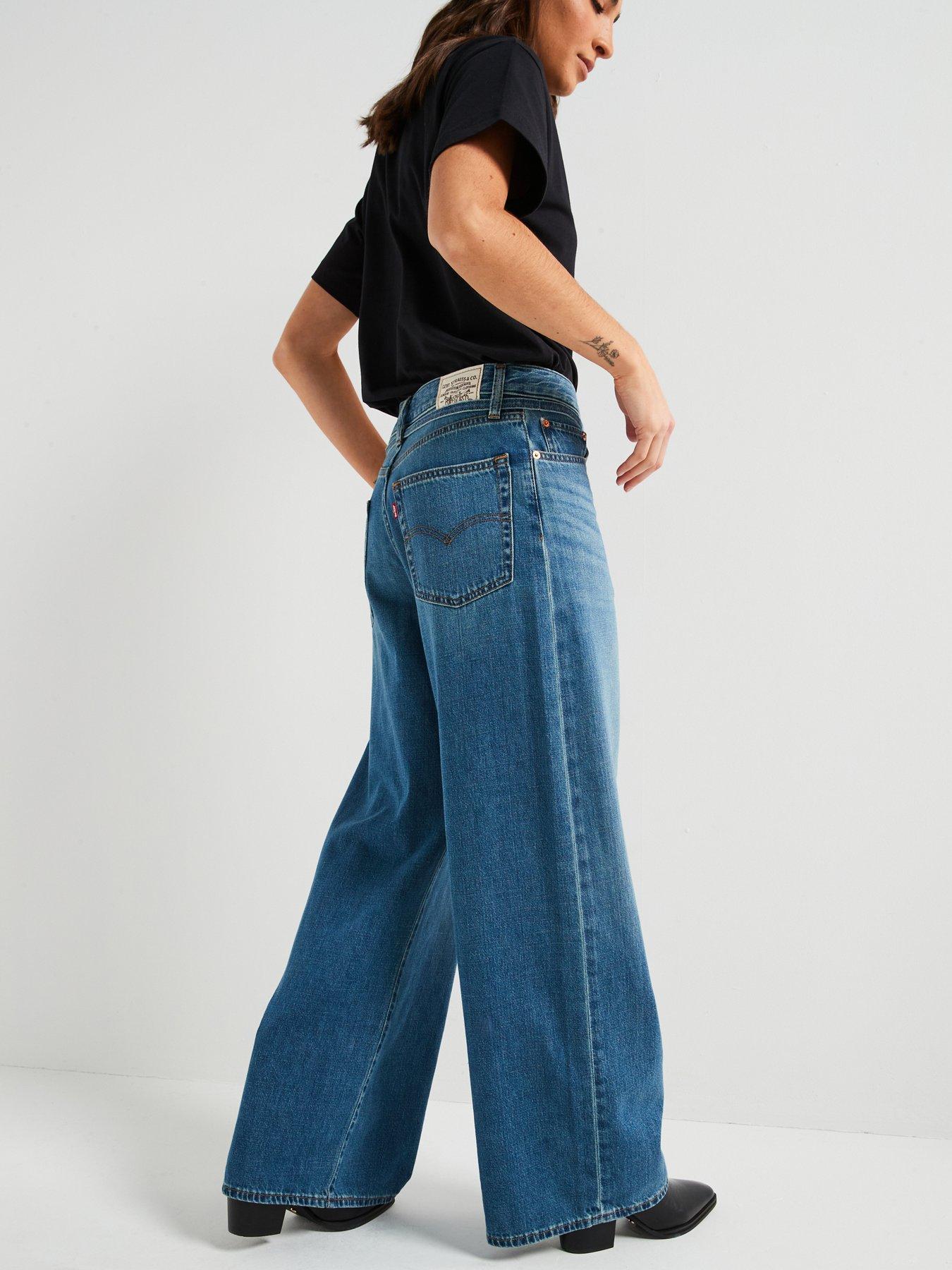 Image 2 of 6 of Levi's Xl Straight Jeans - Stop Flaxing&nbsp;- Blue
