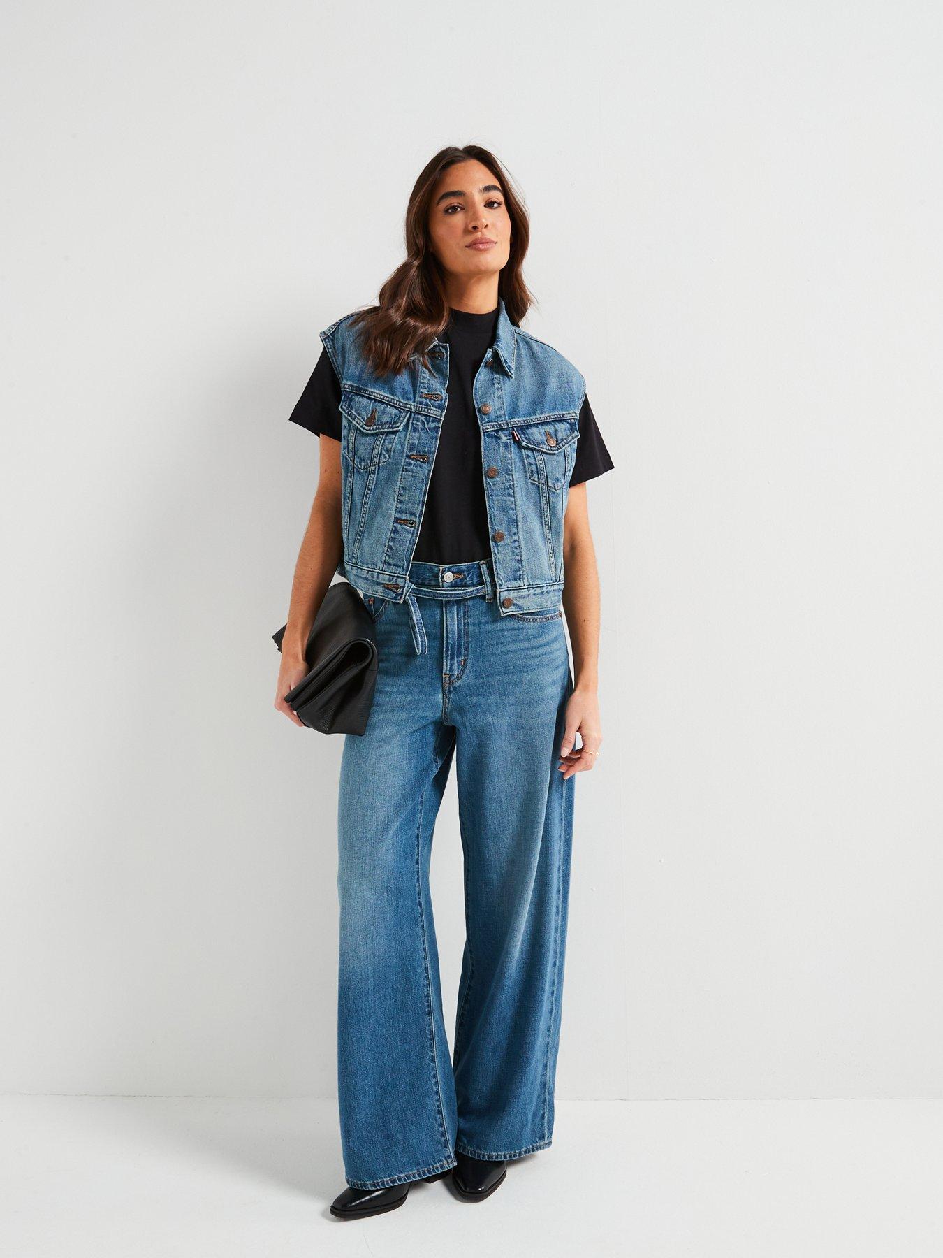 Image 3 of 6 of Levi's Xl Straight Jeans - Stop Flaxing&nbsp;- Blue