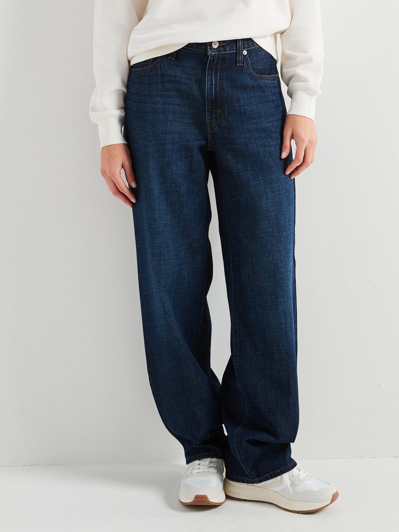 Image 1 of 6 of Levi's Baggy Dad Jeans - Do You Mind&nbsp;- Blue