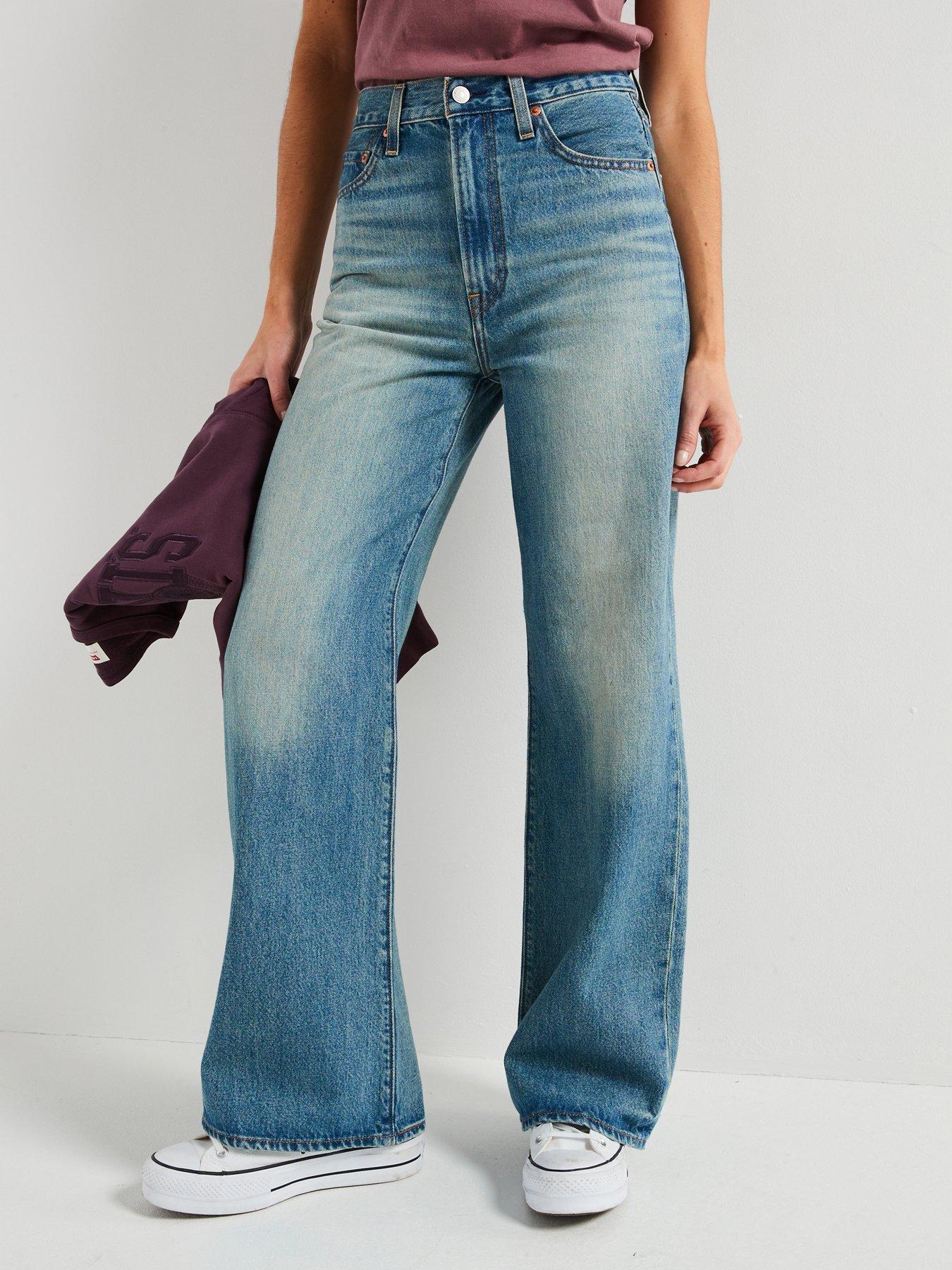  image of levis-ribcage-wide-leg-jeans-tint-story-blue