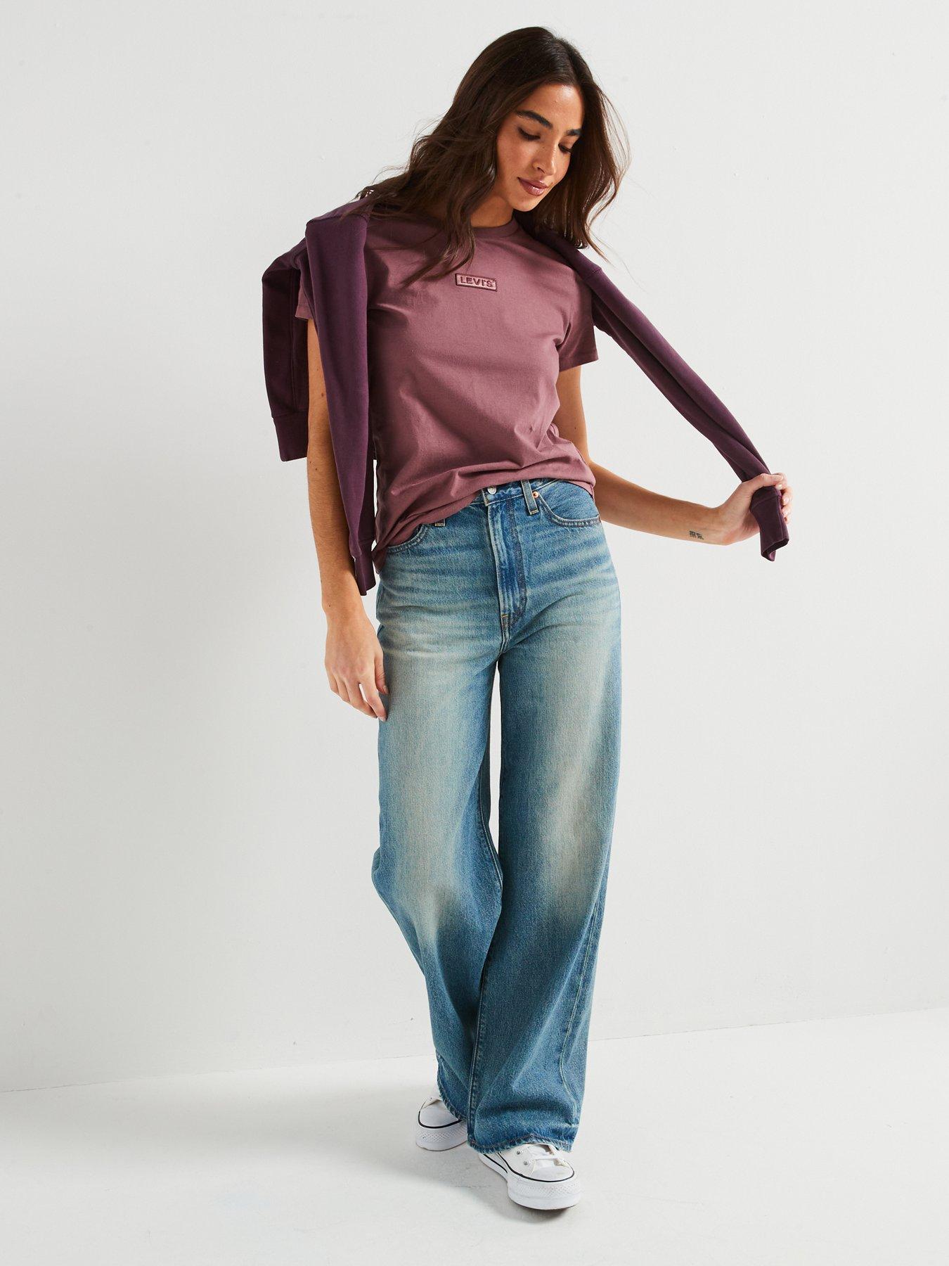  image of levis-ribcage-wide-leg-jeans-tint-story-blue