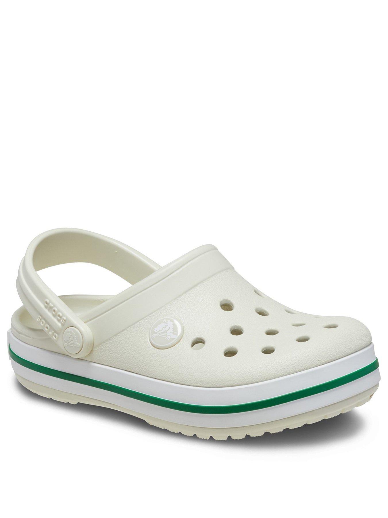 Image 2 of 6 of Crocs Kids Crocband Clog - White