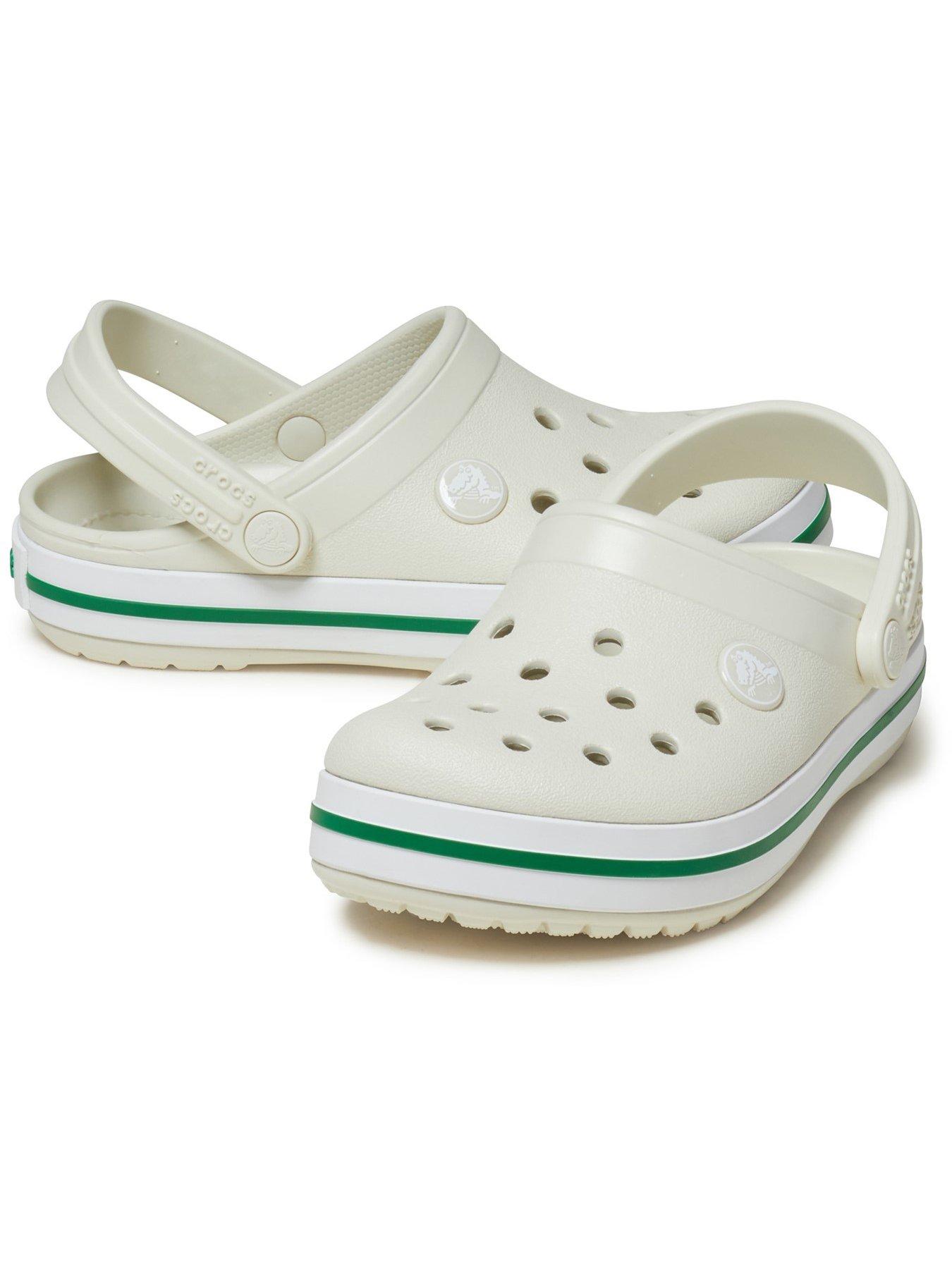 Image 6 of 6 of Crocs Kids Crocband Clog - White