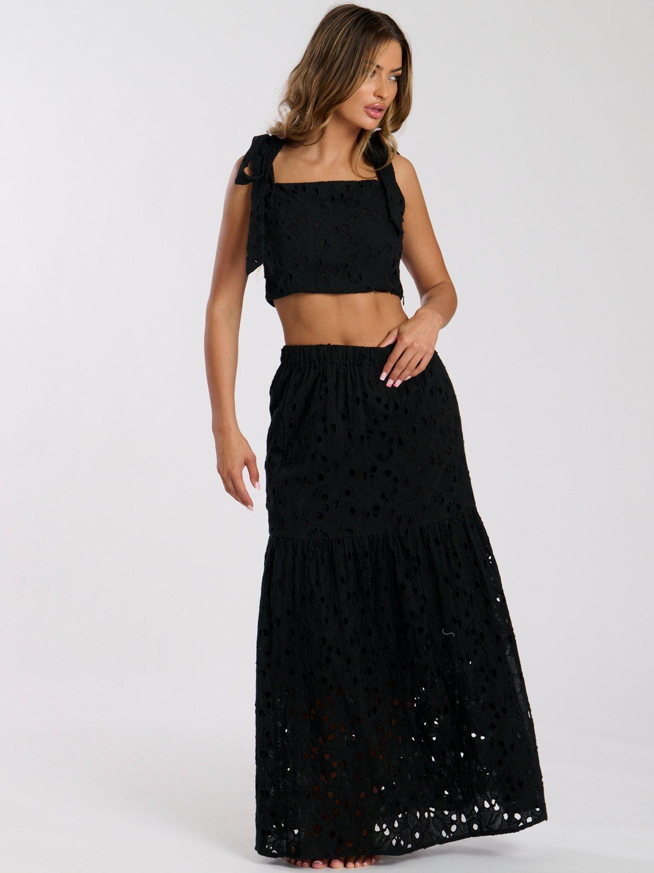south-beach-broderie-midi-skirt-black