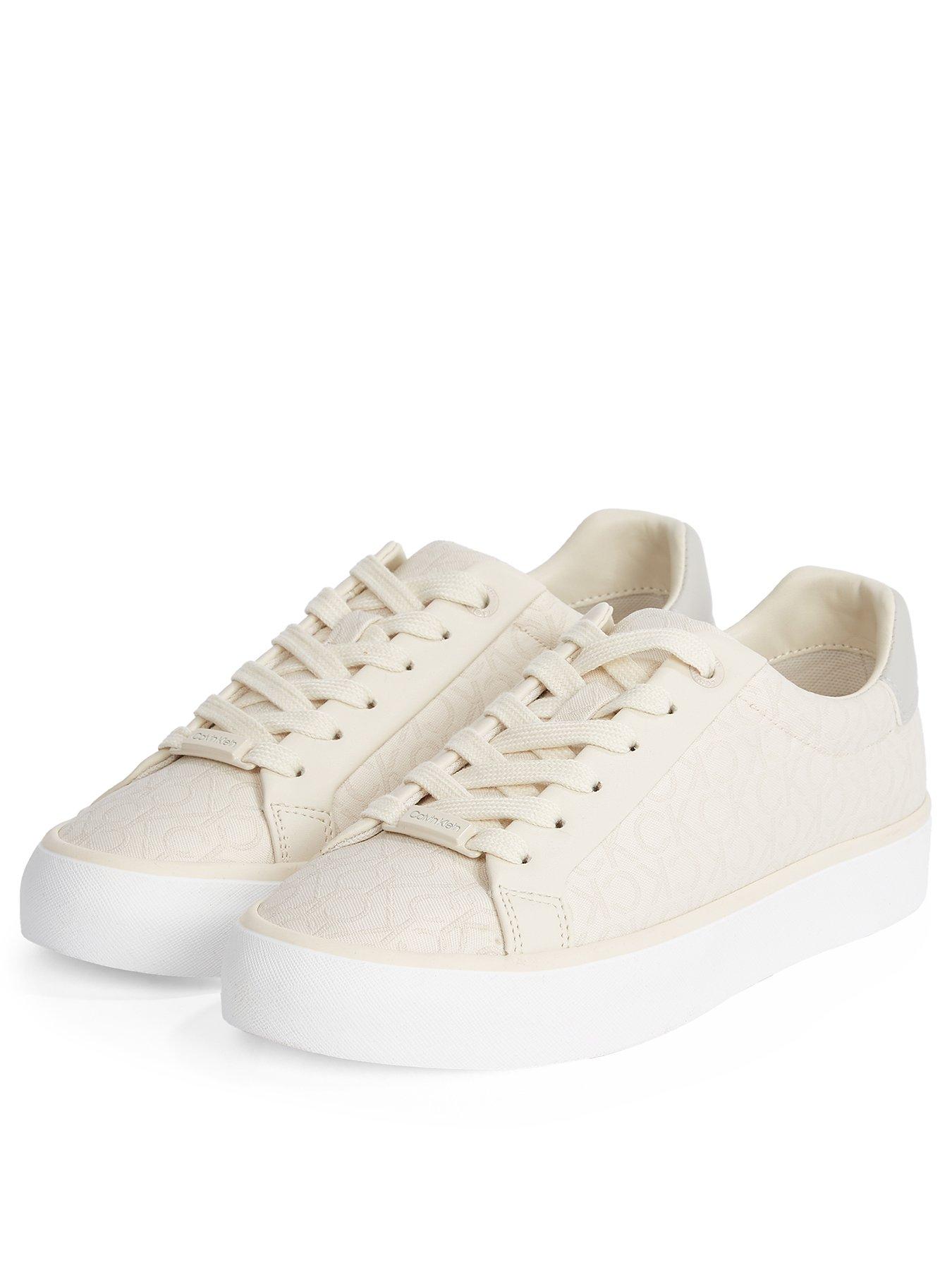  image of calvin-klein-lace-up-trainer-white