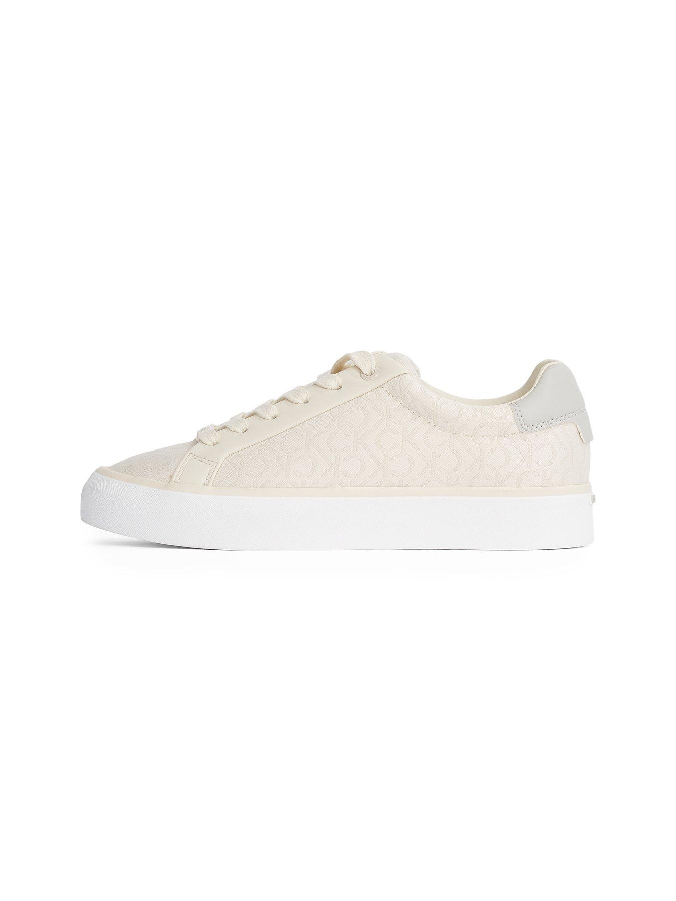  image of calvin-klein-lace-up-trainer-white