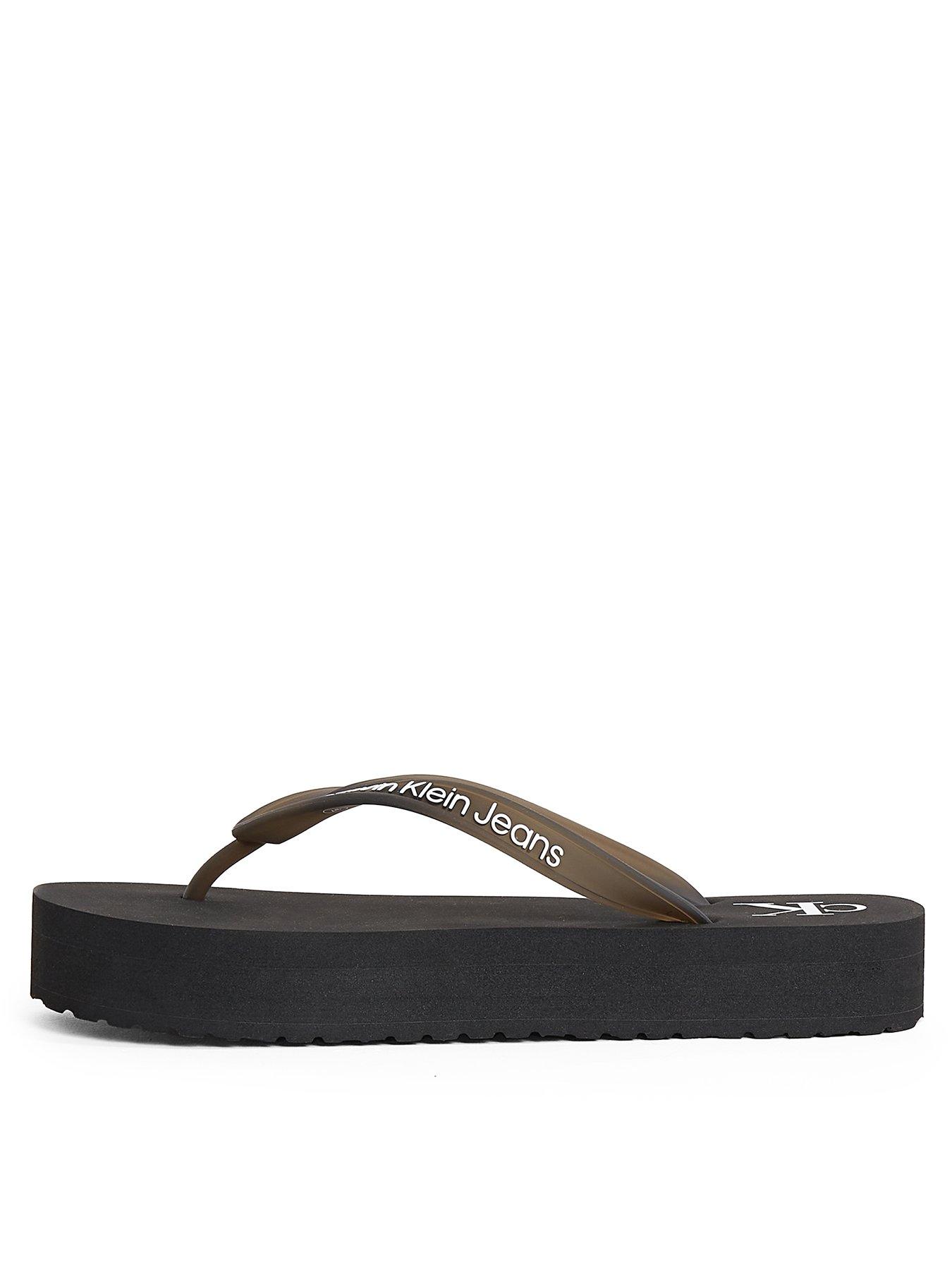 undefined Flatform Logo Flip-Flop - Black