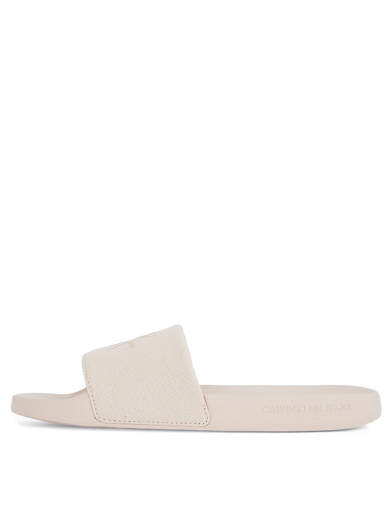 undefined Monogram Sliders - Pink