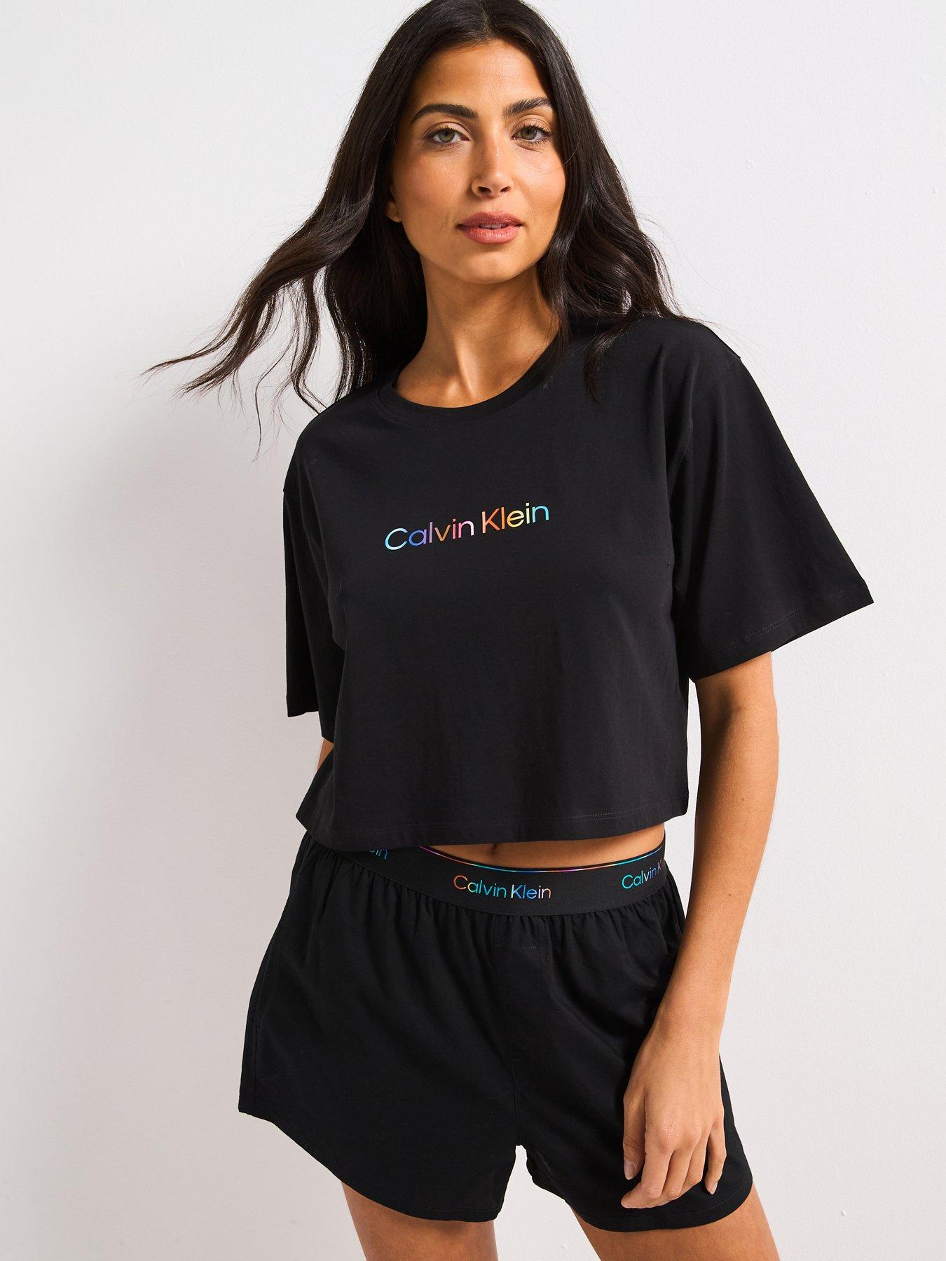 undefined Pride Cotton Boxy Crop Top - Black