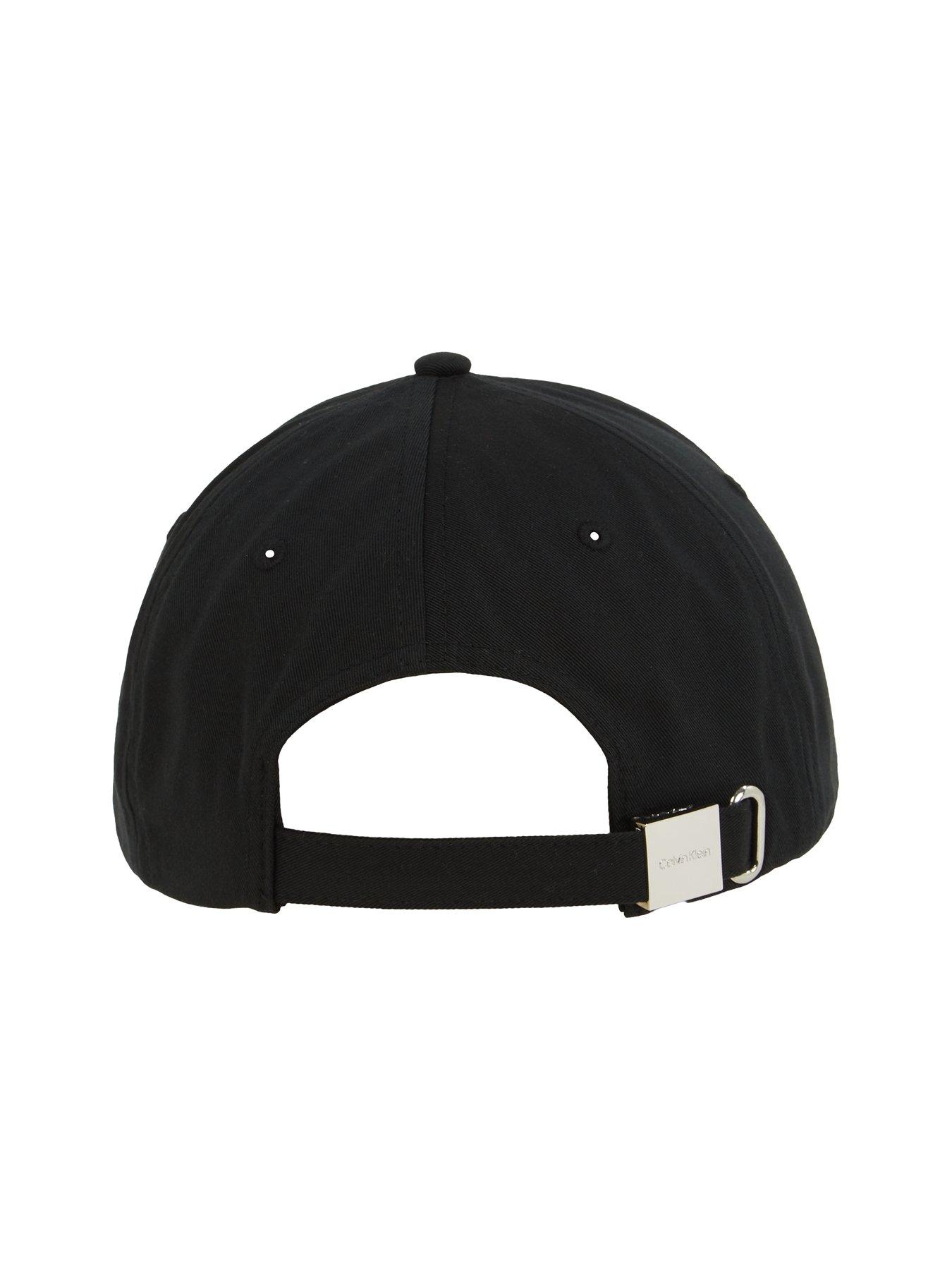  image of calvin-klein-metal-logo-cotton-cap-black