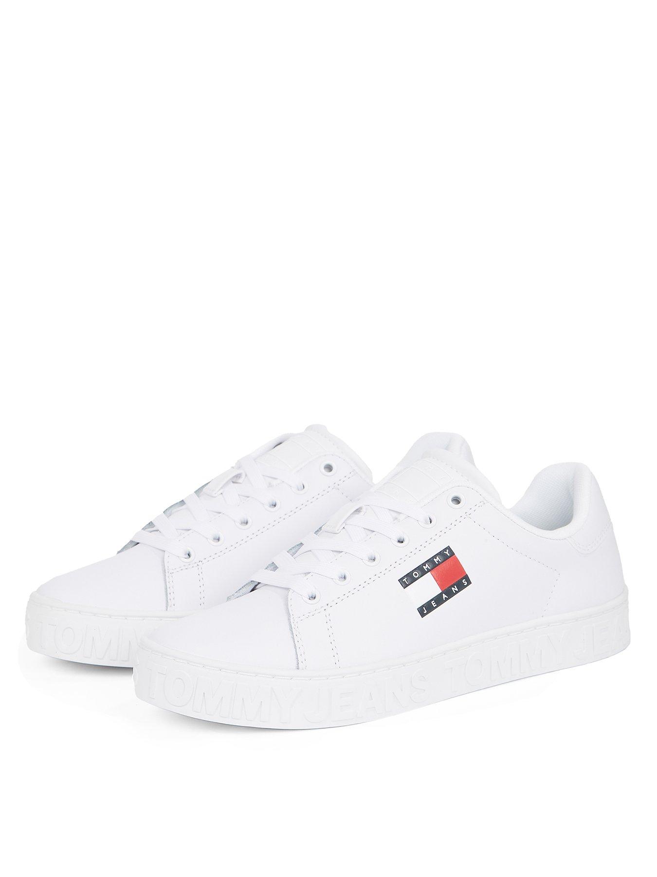  image of tommy-jeans-outsole-logo-trainer-whitepink