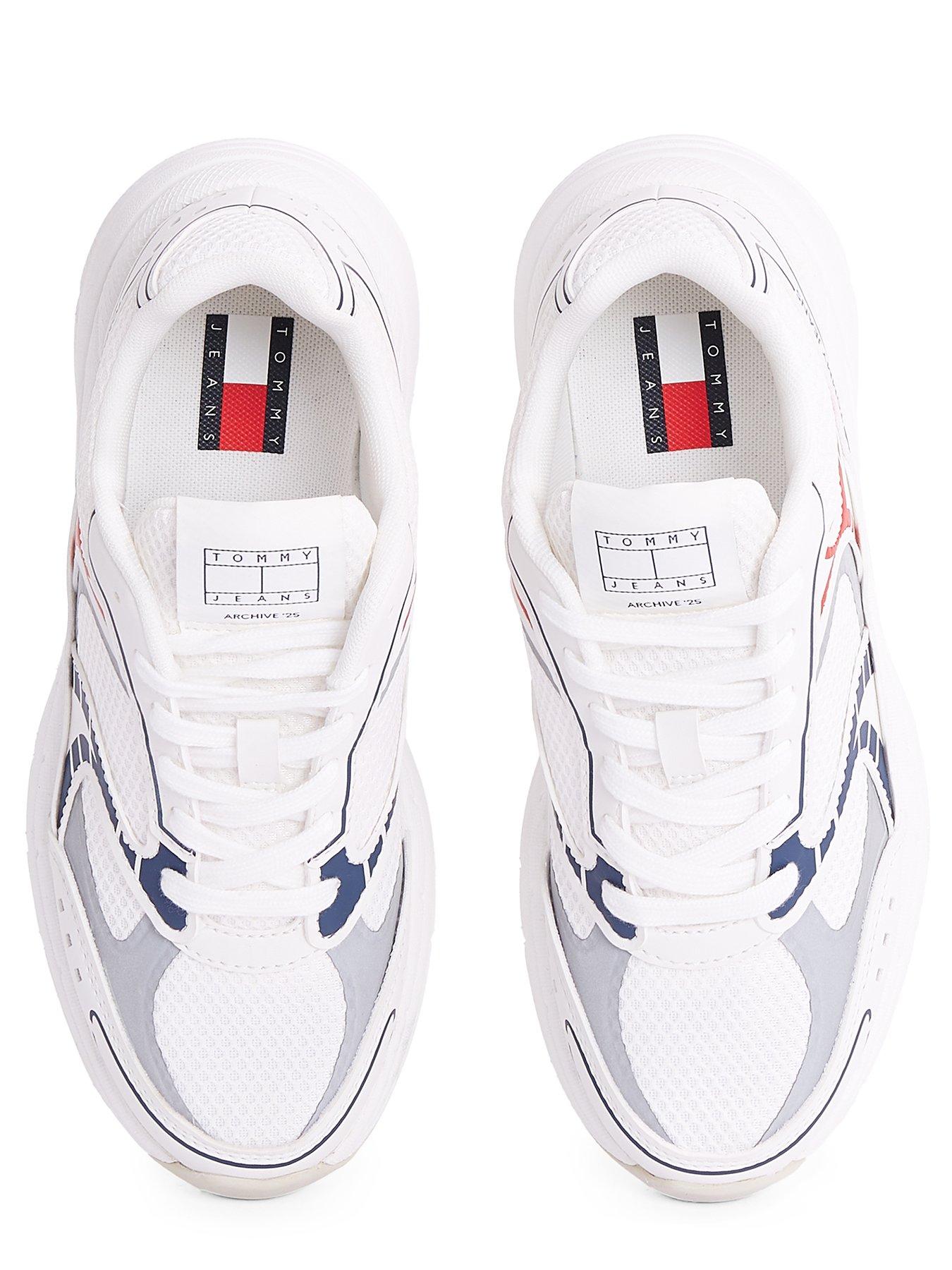  image of tommy-jeans-archive-runner-trainers-white