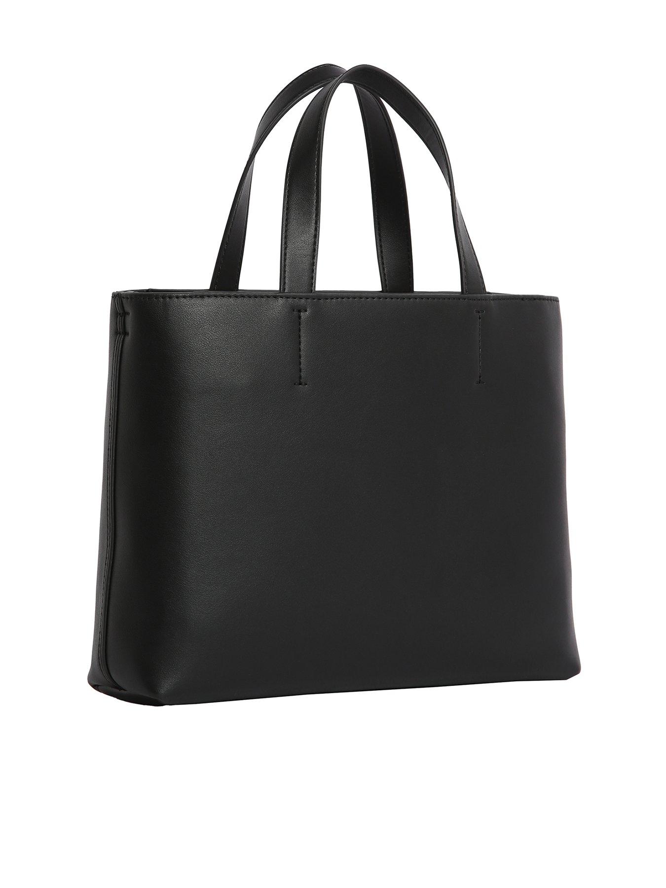  image of calvin-klein-jeans-sculpted-mini-tote-bag-black