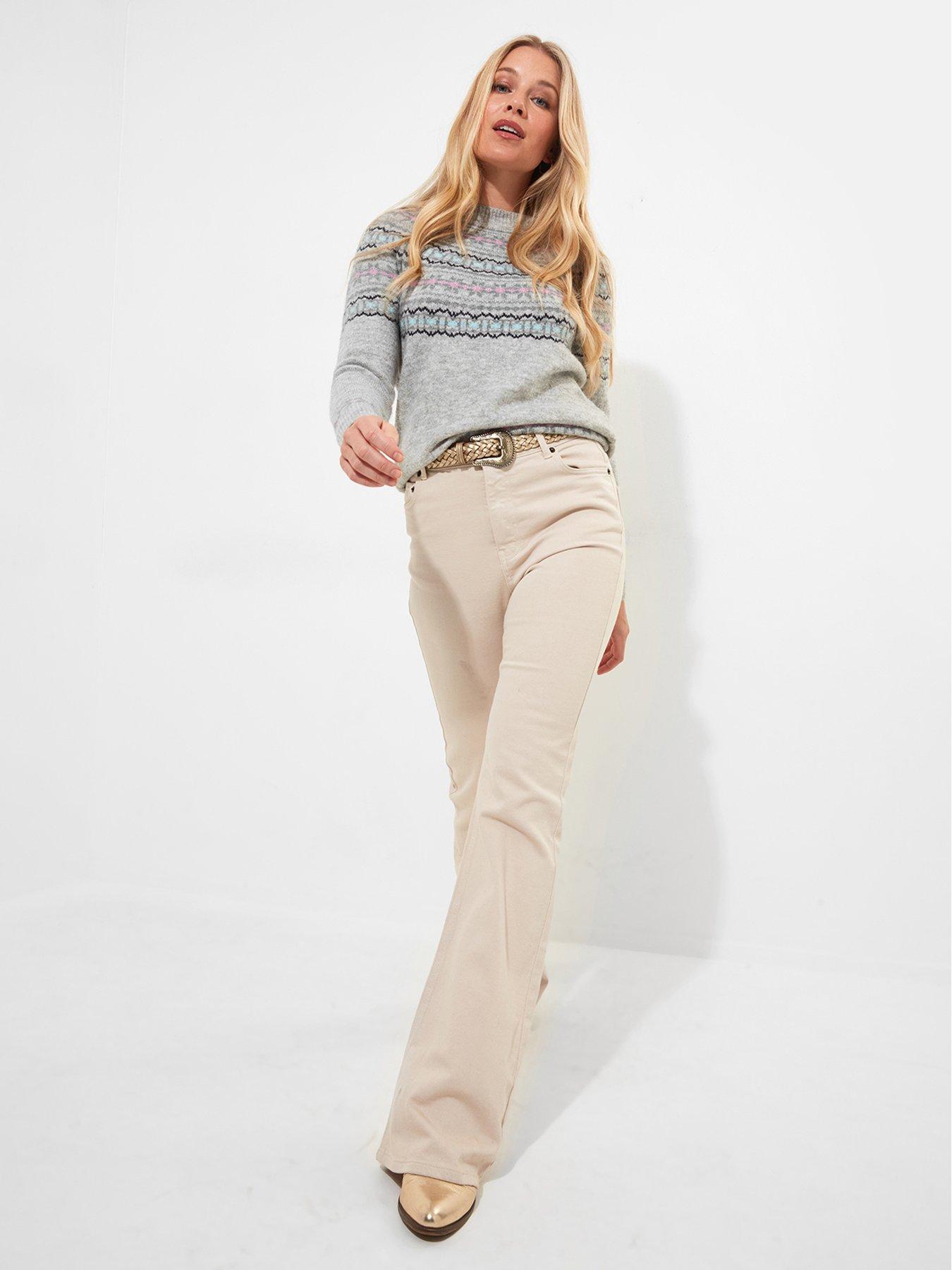  image of joe-browns-fairisle-jumper-grey