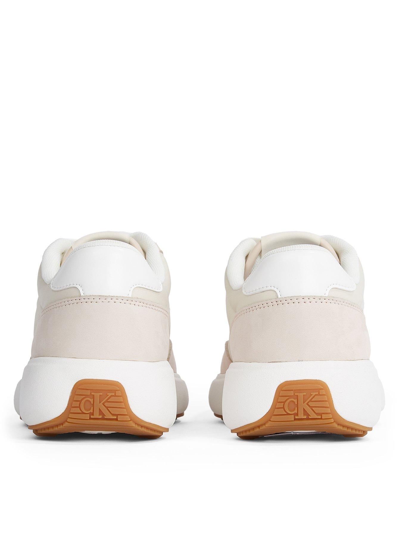  image of calvin-klein-jeans-runner-laceup-trainer-white