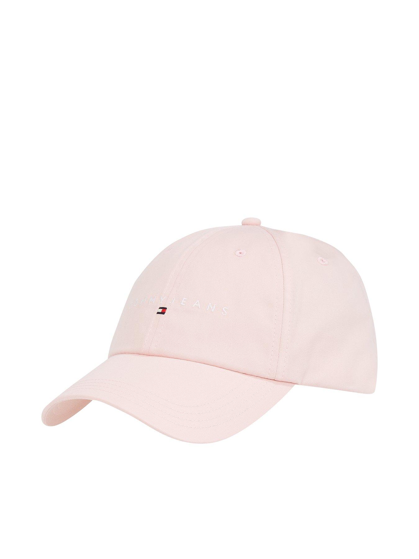  image of tommy-jeans-linear-logo-cap-pink