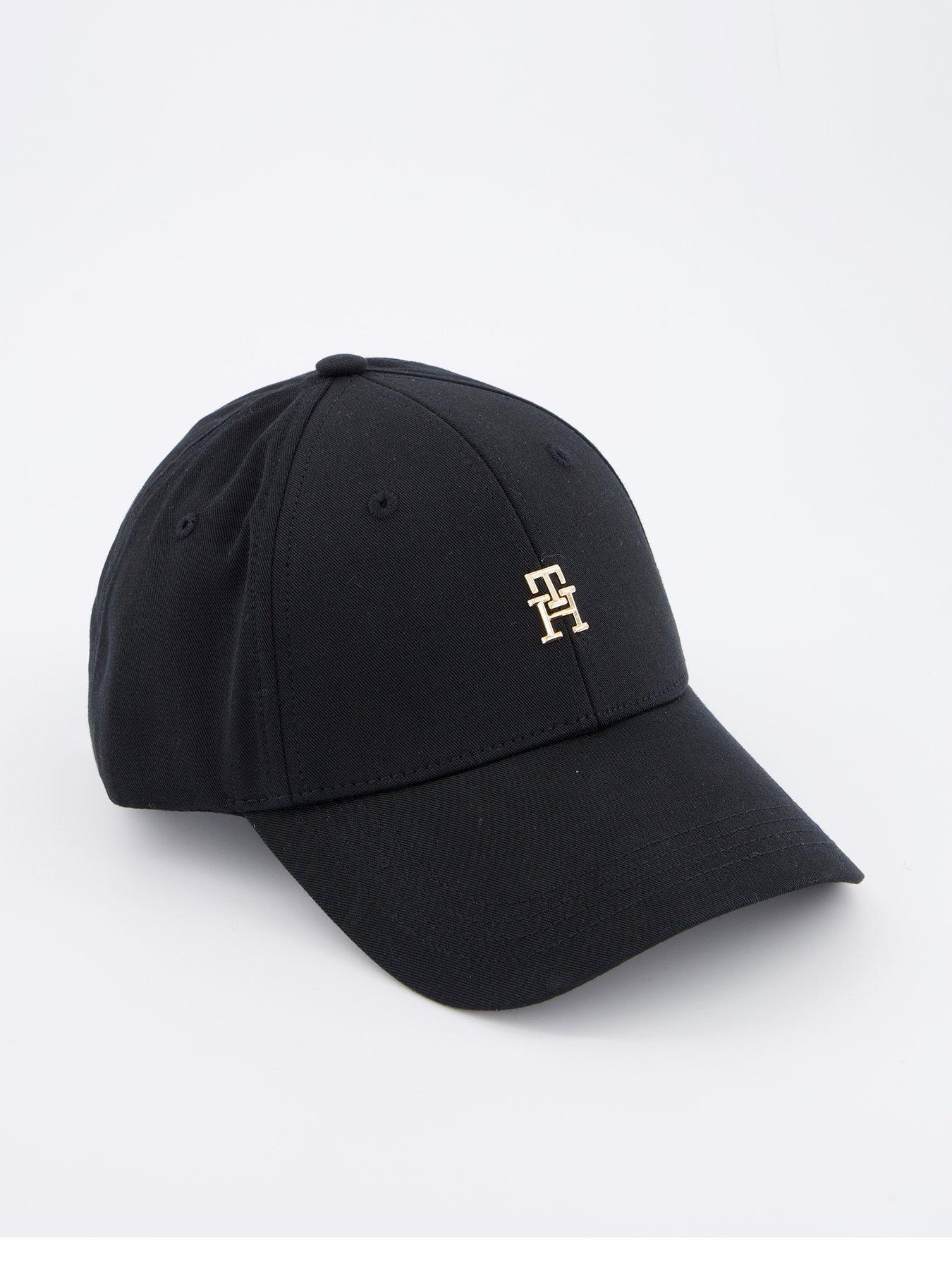tommy-hilfiger-elevated-logo-cap-black