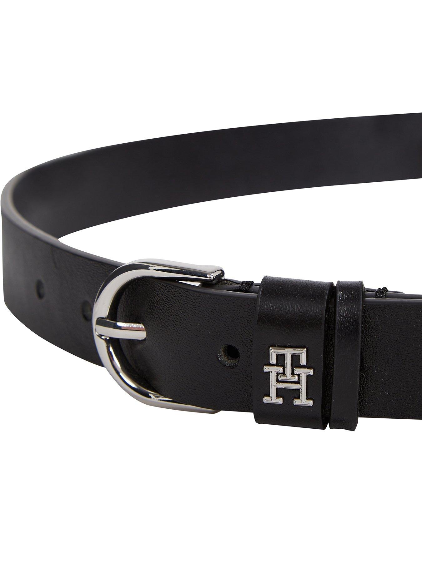  image of tommy-hilfiger-essential-effortless-belt-black