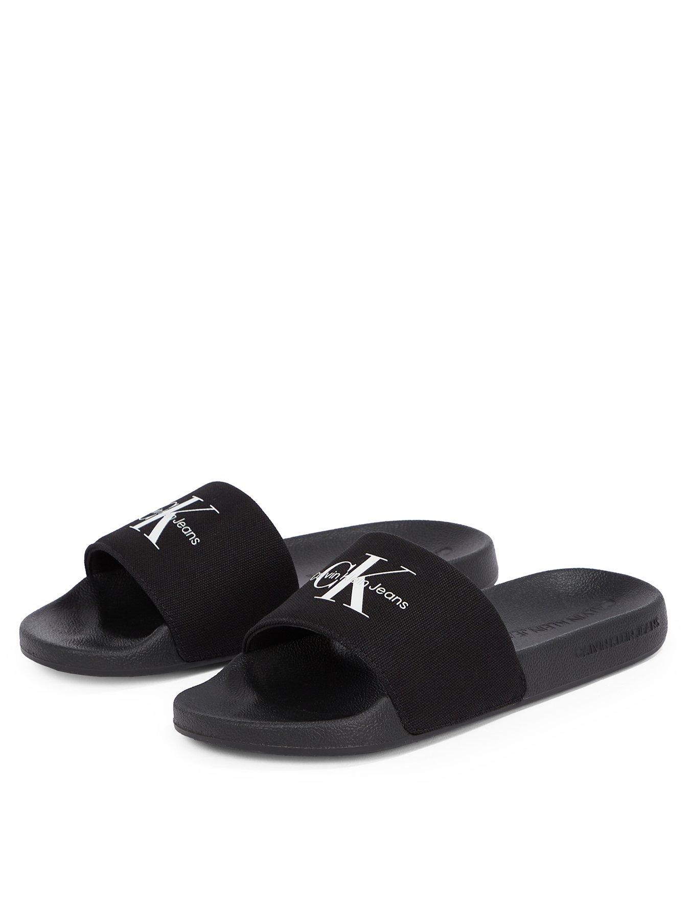 undefined Monogram Slide - Black
