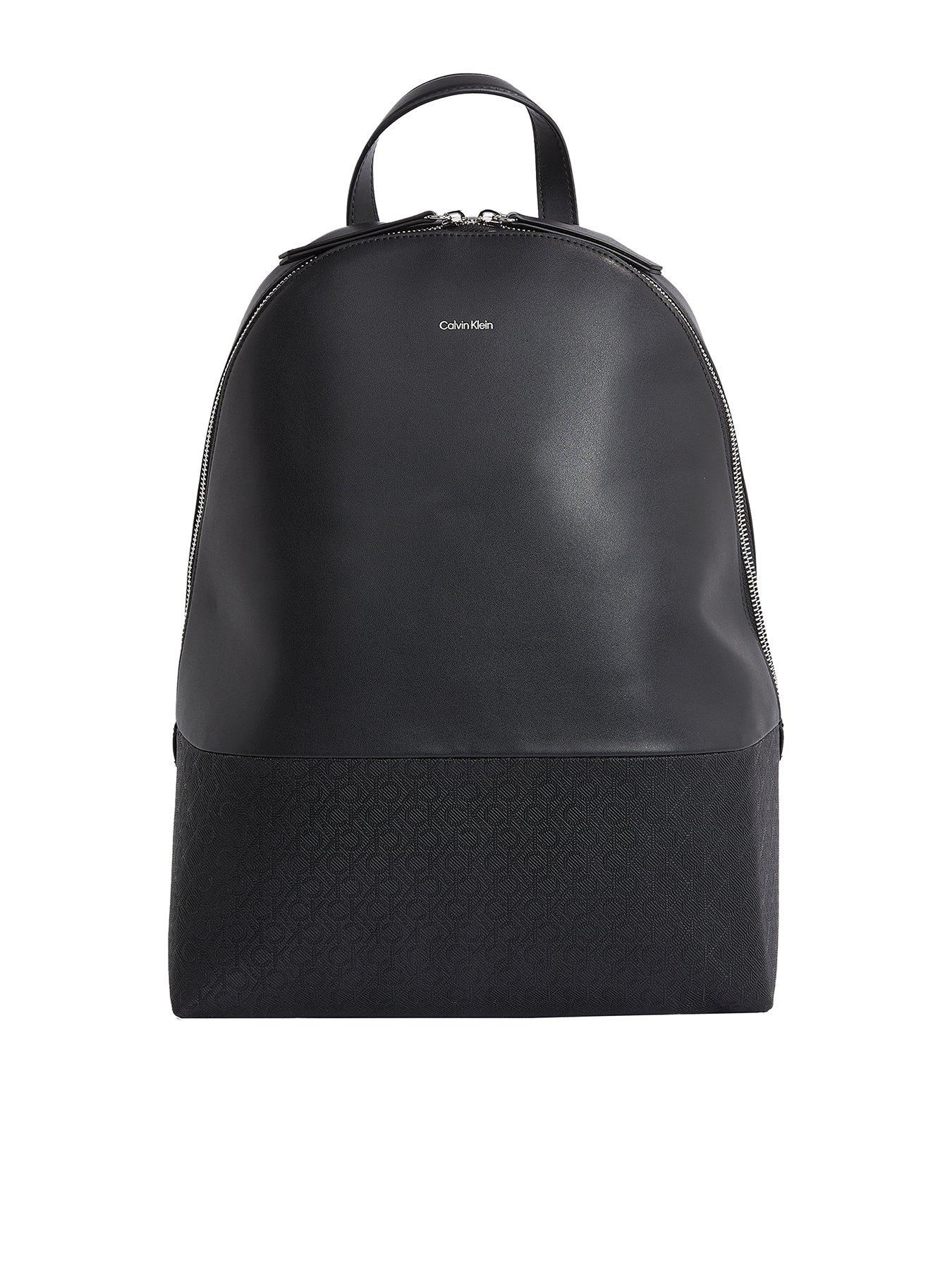 calvin-klein-hardwear-logo-backpack-black