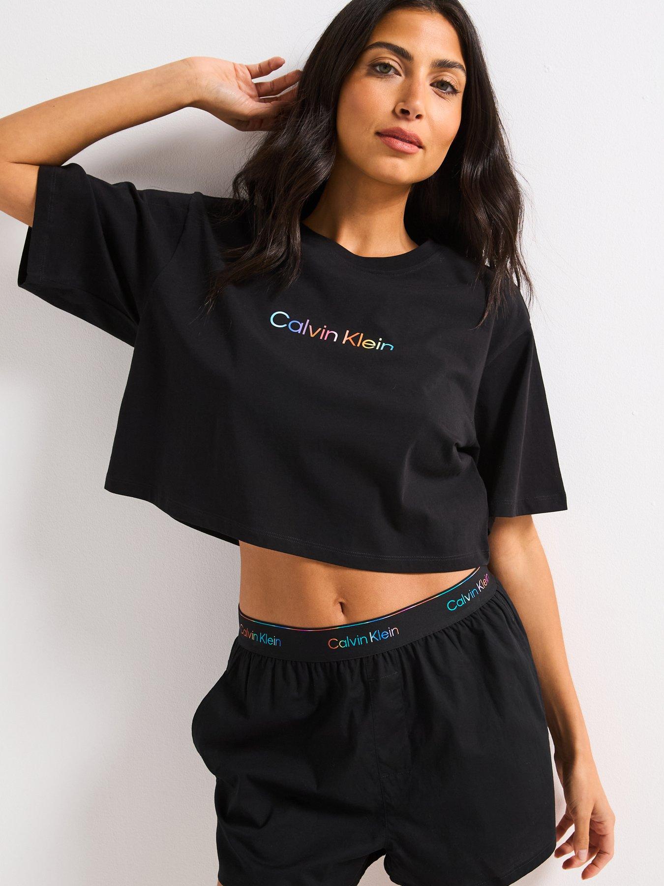 Image 4 of 5 of Calvin Klein Pride Cotton Poplin Short - Black