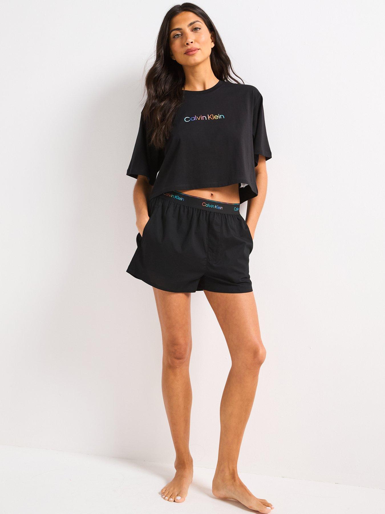 Image 5 of 5 of Calvin Klein Pride Cotton Poplin Short - Black