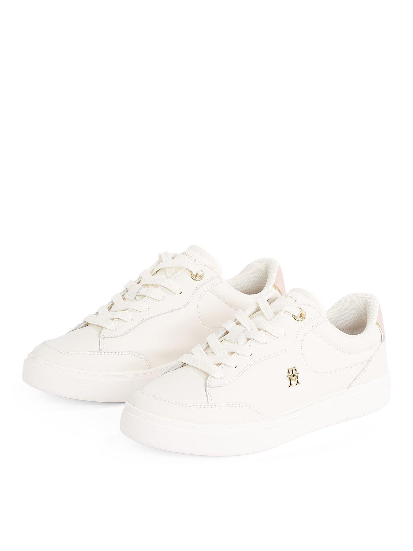  image of tommy-hilfiger-essential-court-trainers-white