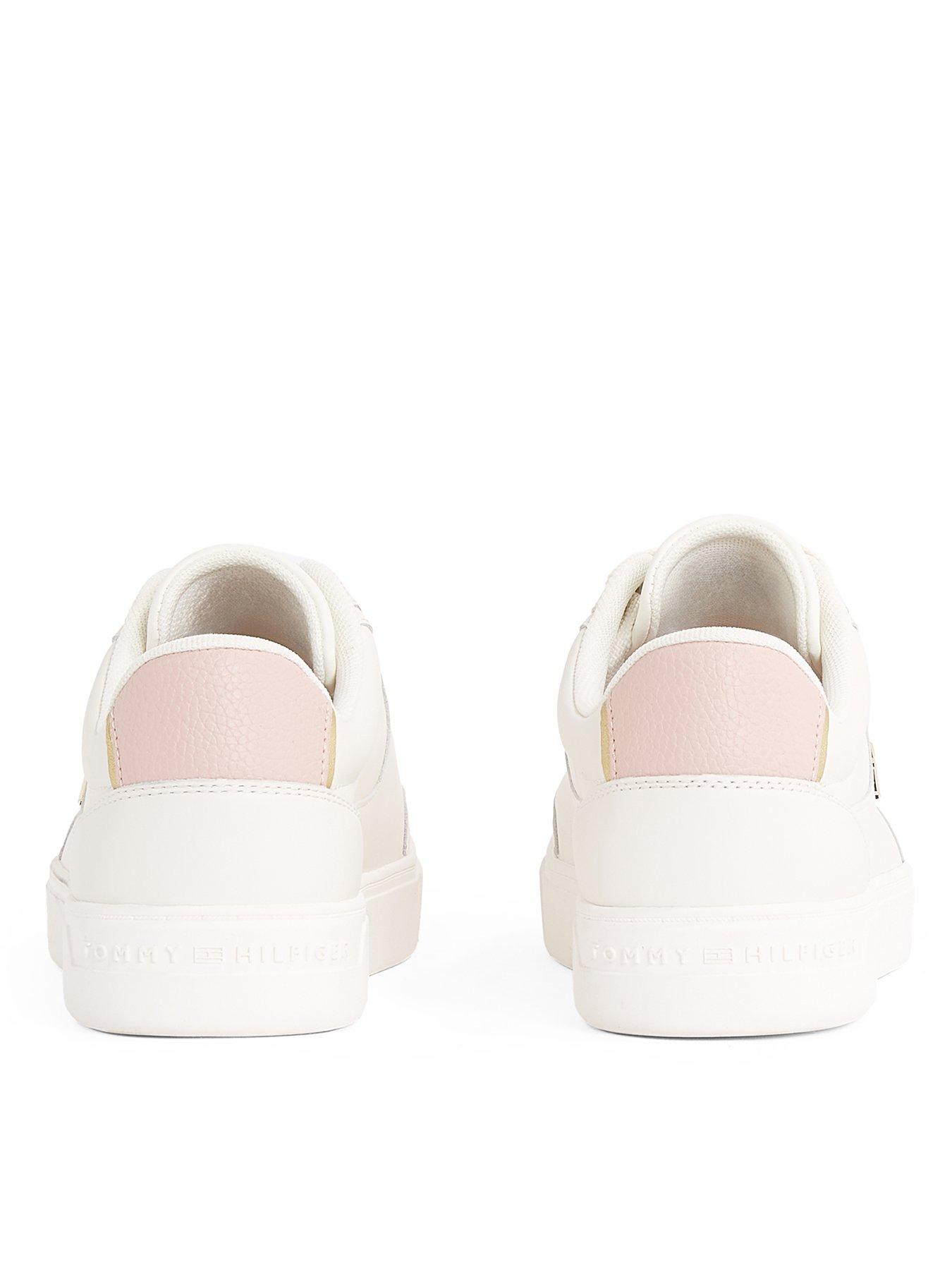  image of tommy-hilfiger-essential-court-trainers-white