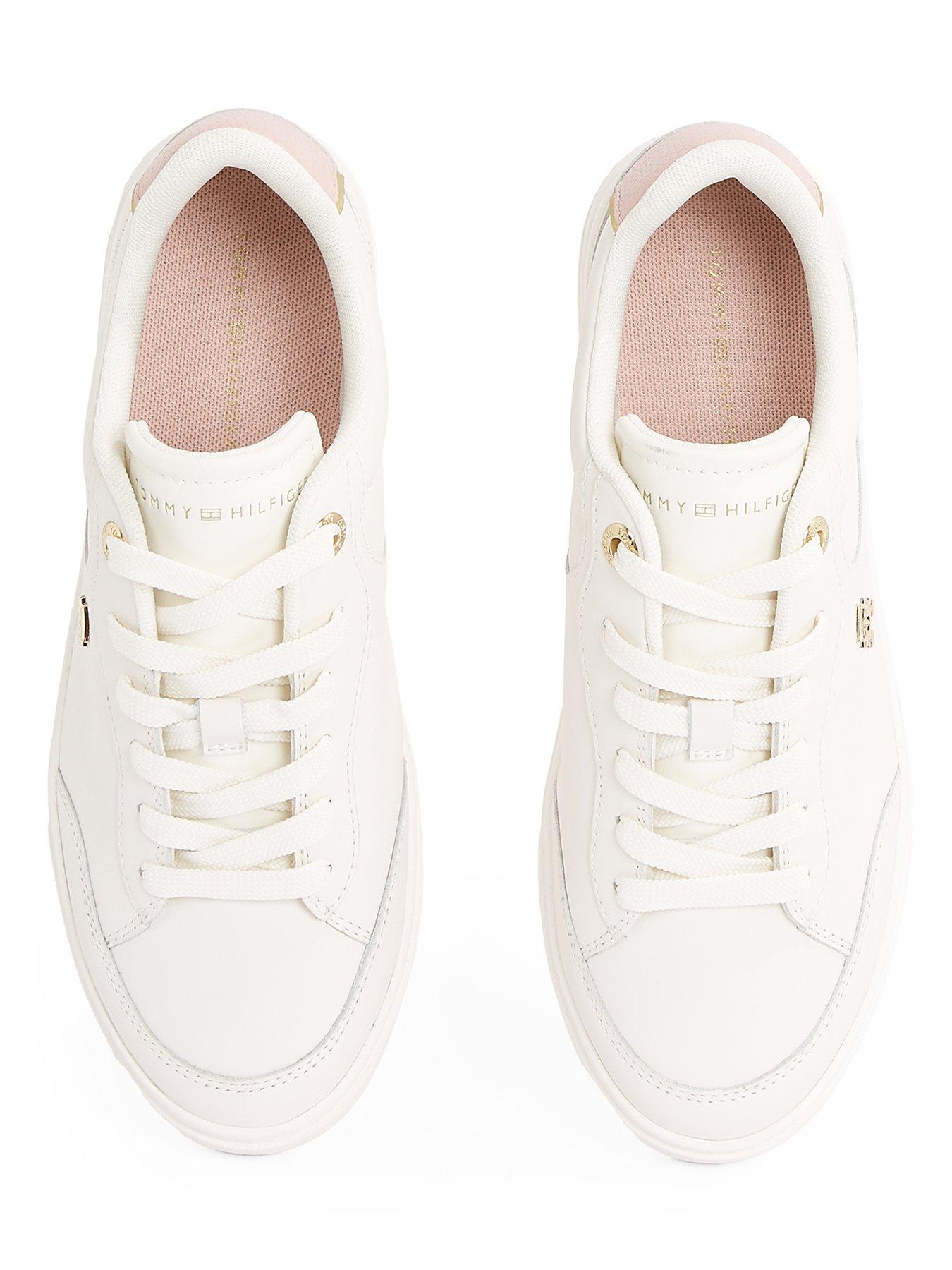  image of tommy-hilfiger-essential-court-trainers-white