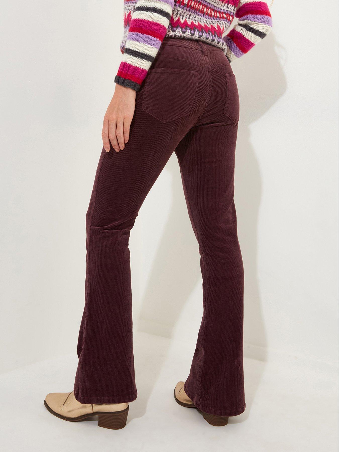 Image 3 of 5 of Joe Browns Cord Trousers - Purple