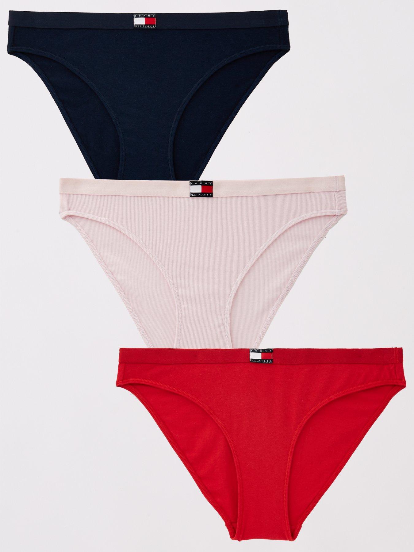 undefined 3 Pack Heritage Briefs  - Pink